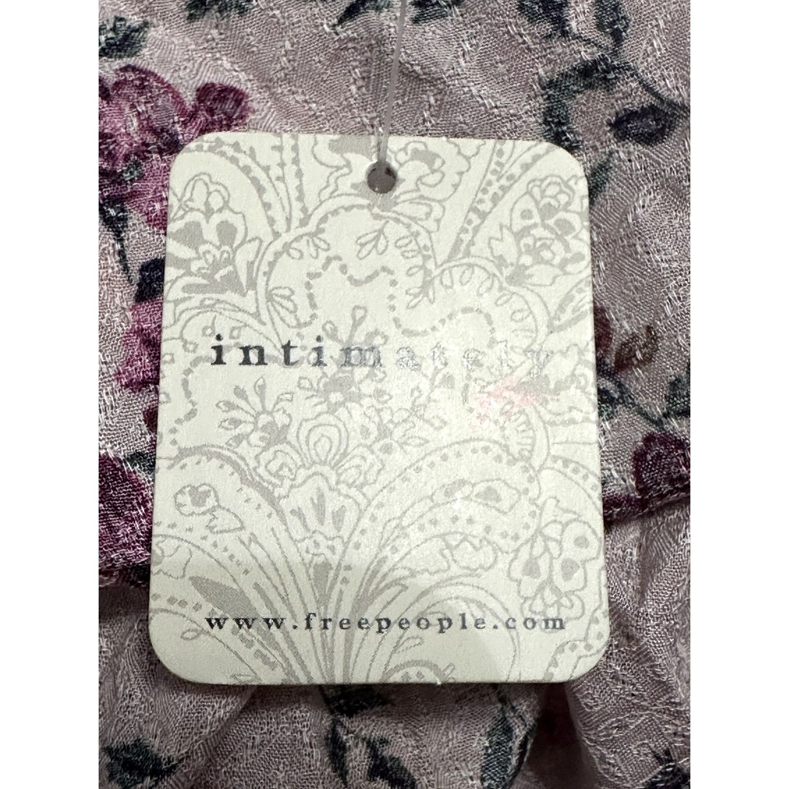 Free People Free People Take It Away Bodysuit Ruffle Pink Floral W S NWT Size S / US 4 / IT 40 - 8 Thumbnail