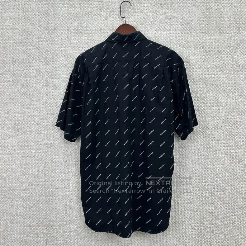 Balenciaga Balenciaga size 38 Printed Logo Shirt Size XS / US 0-2 / IT 36-38 - 2 Thumbnail