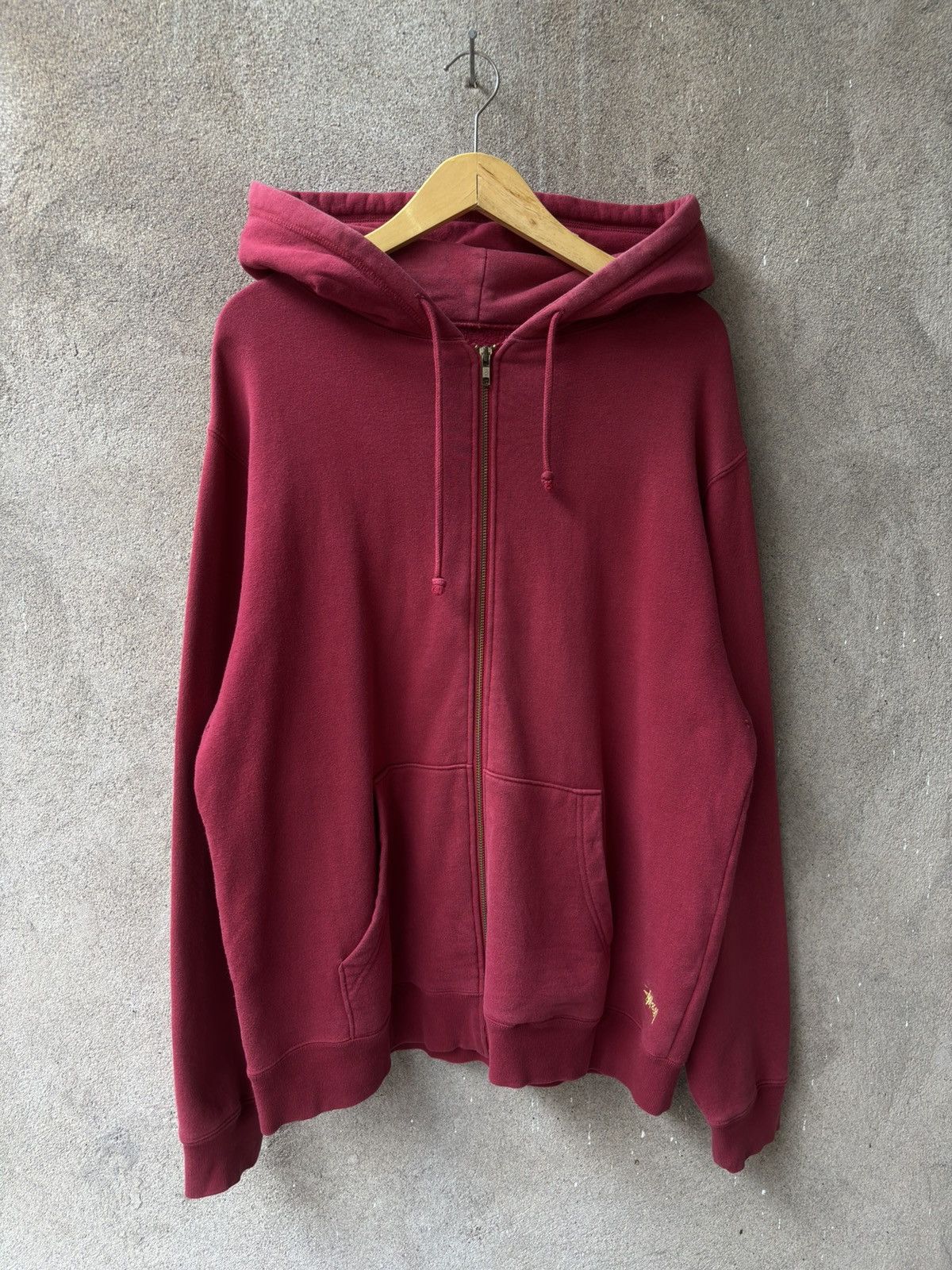 Stussy Vintage stussy ziphoodie basic small logo Size US L / EU 52-54 / 3 - 1 Thumbnail