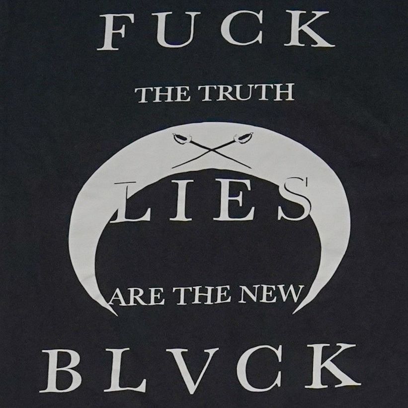 Black Scale Black Scale "Lies Are The New Black" Graphic T-Shirt - L Size US L / EU 52-54 / 3 - 3 Thumbnail