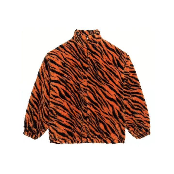Balenciaga Balenciaga Tiger Print Zip-Up Jacket for Men Size US L / EU 52-54 / 3 - 1 Thumbnail