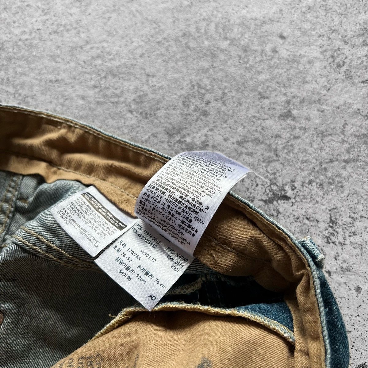 Designer × Levi's Levis 504 Womens Blue Denim Jeans Pockets Logo Size 30" / US 8 / IT 44 - 9 Thumbnail
