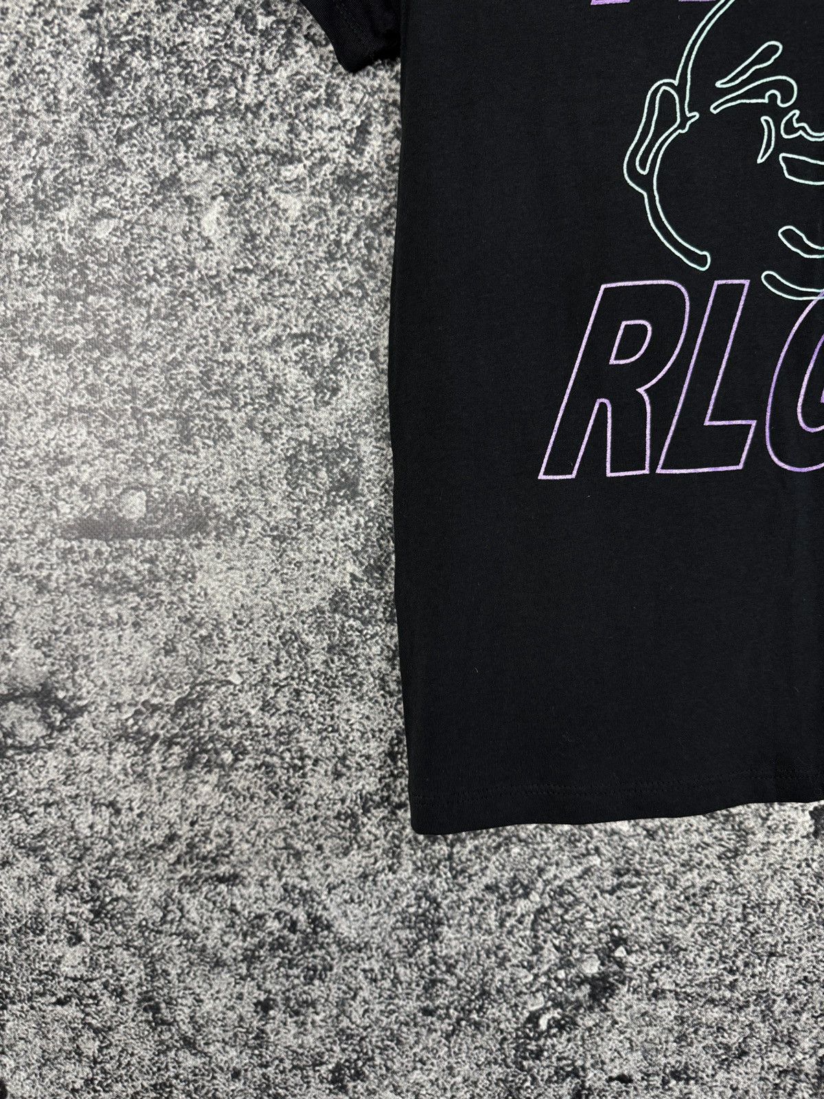 True Religion True Religion Kids T-Shirt Graphic Logo Neon Buddha Tee Size US XXS / EU 40 - 4 Thumbnail