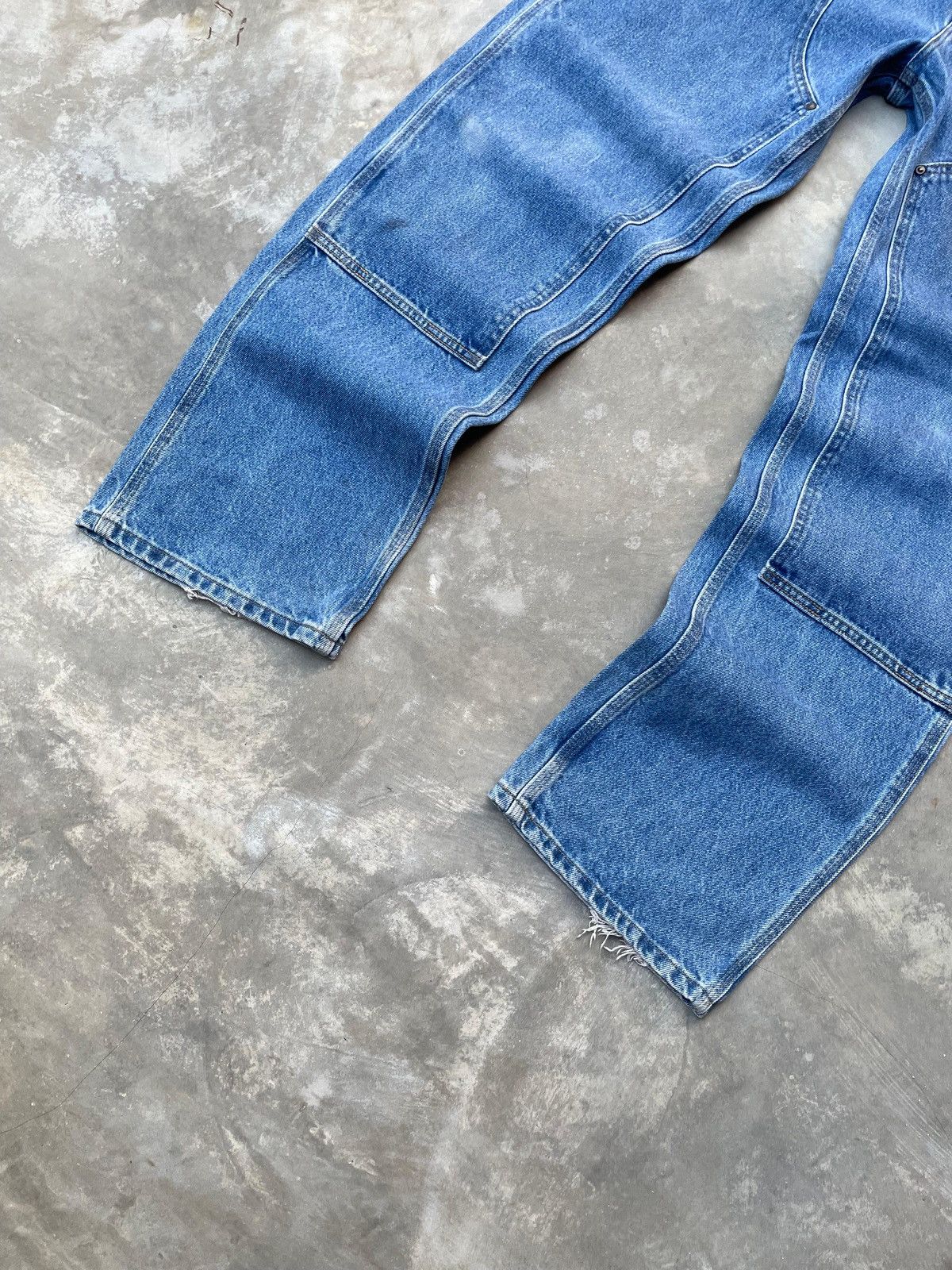 Carhartt Faded Dark Stone Carhartt Doublekne B73-BDST🪡Grunge Size US 34 / EU 50 - 3 Thumbnail