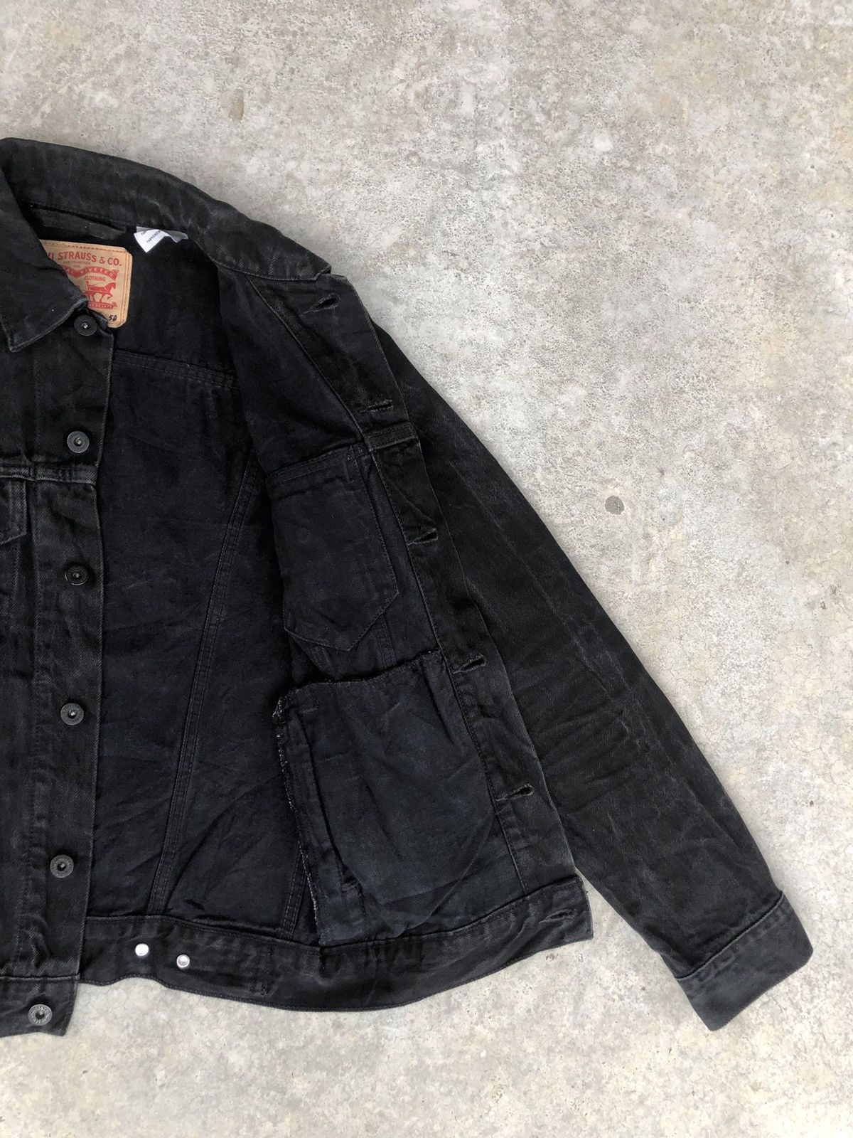 Levi's Vintage Levi’s Denim Jacket Distressed Size US S / EU 44-46 / 1 - 5 Thumbnail
