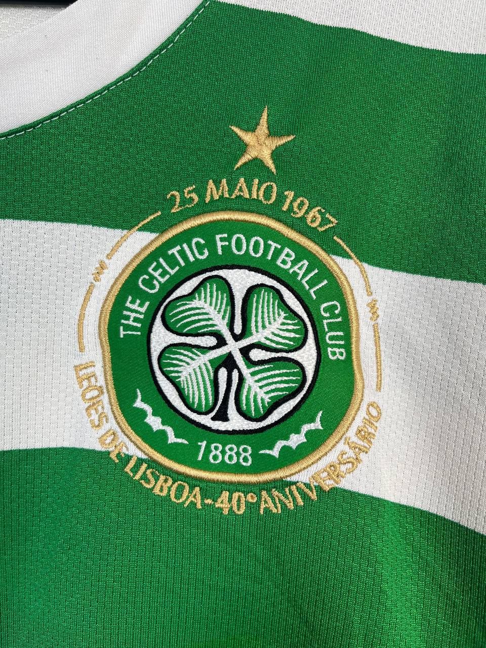 Nike Nike Celtic Home Shirt 2007 2008 Size M Size US L / EU 52-54 / 3 - 3 Thumbnail