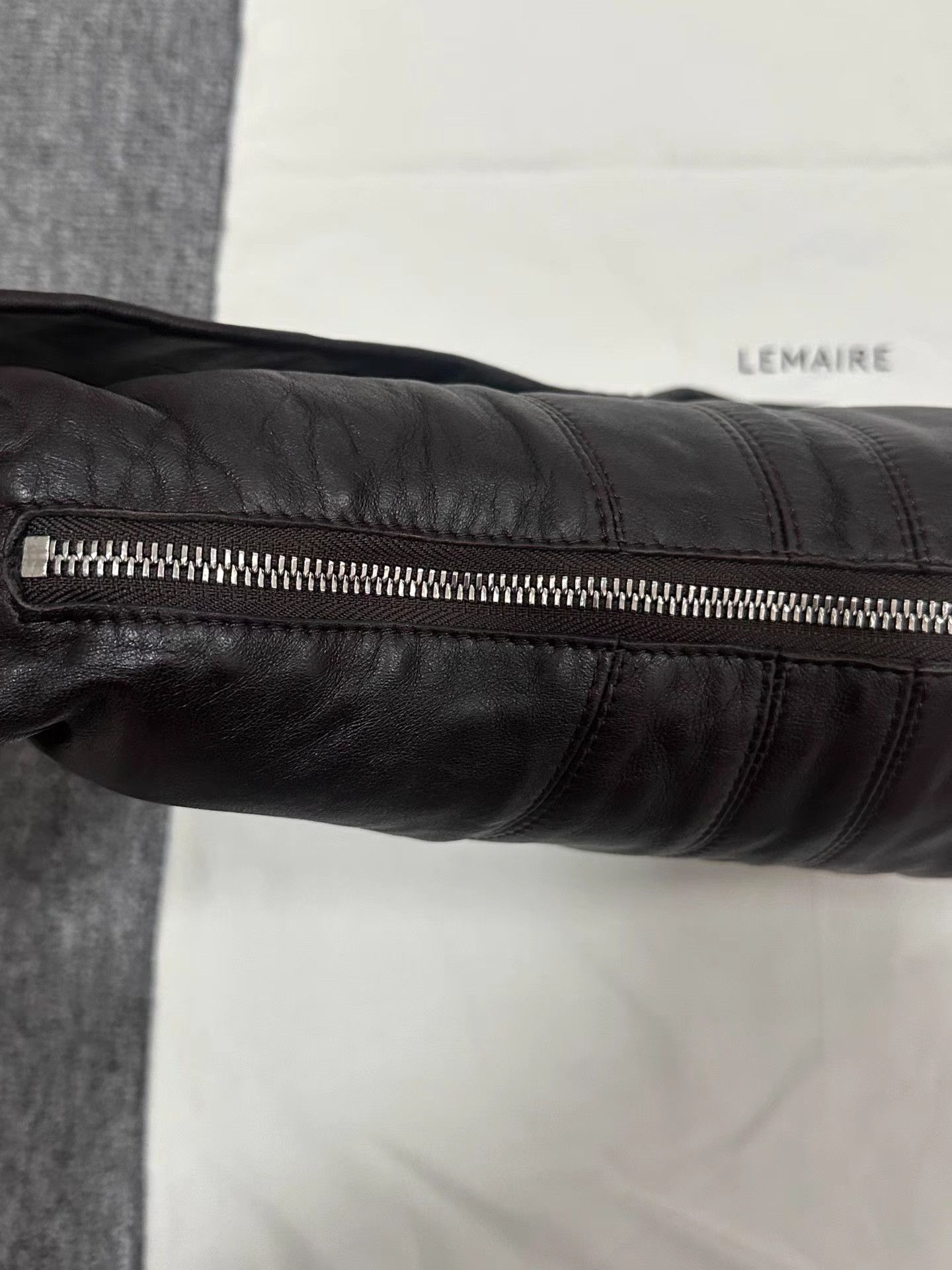 Lemaire Lemaire medium lambskin Croissant bag Size ONE SIZE - 6 Thumbnail