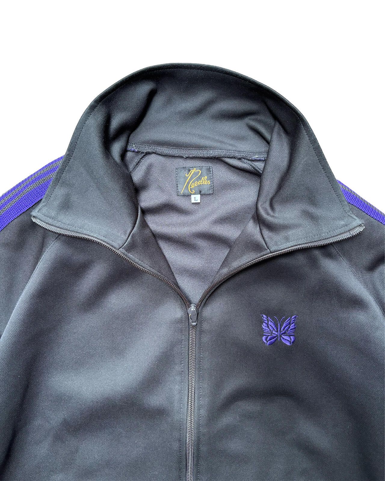 Needles Needles Track Jacket Black Purple Large Size US L / EU 52-54 / 3 - 3 Thumbnail