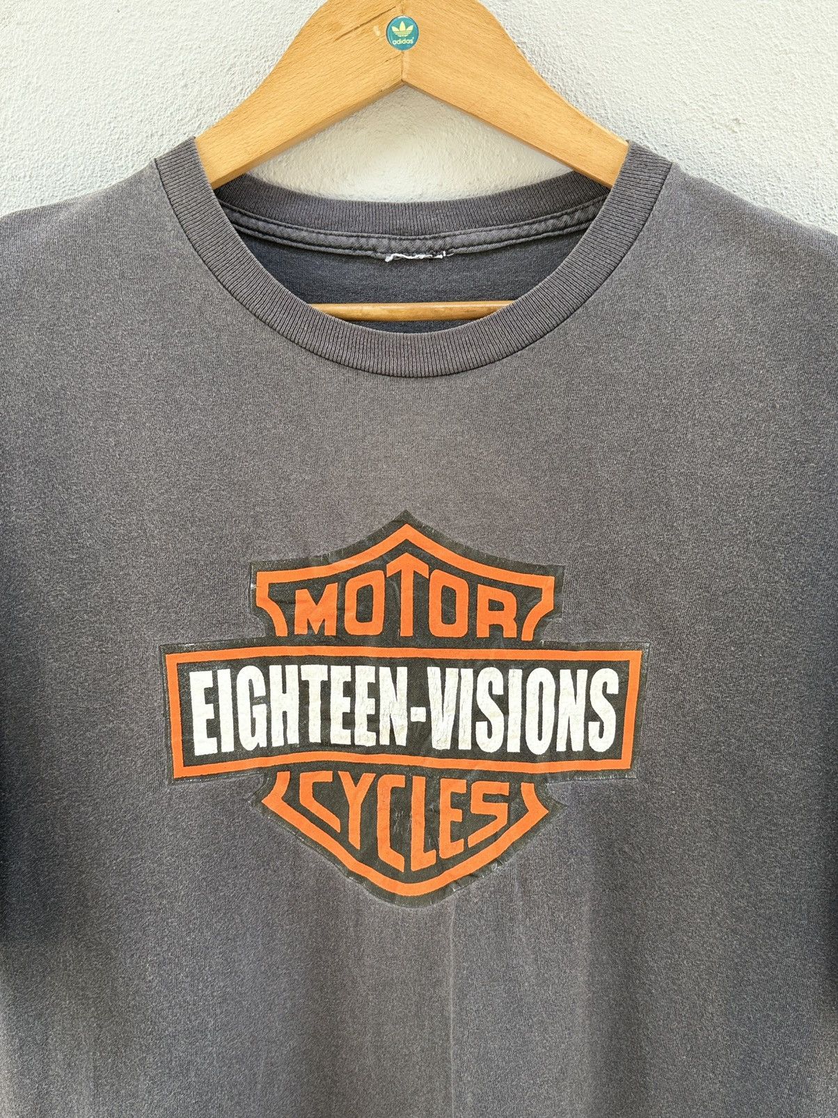 Band Tees Rare Thrashed Vintage Eighteen Visions Metalcore Ripoff HD T Size US XL / EU 56 / 4 - 3 Thumbnail