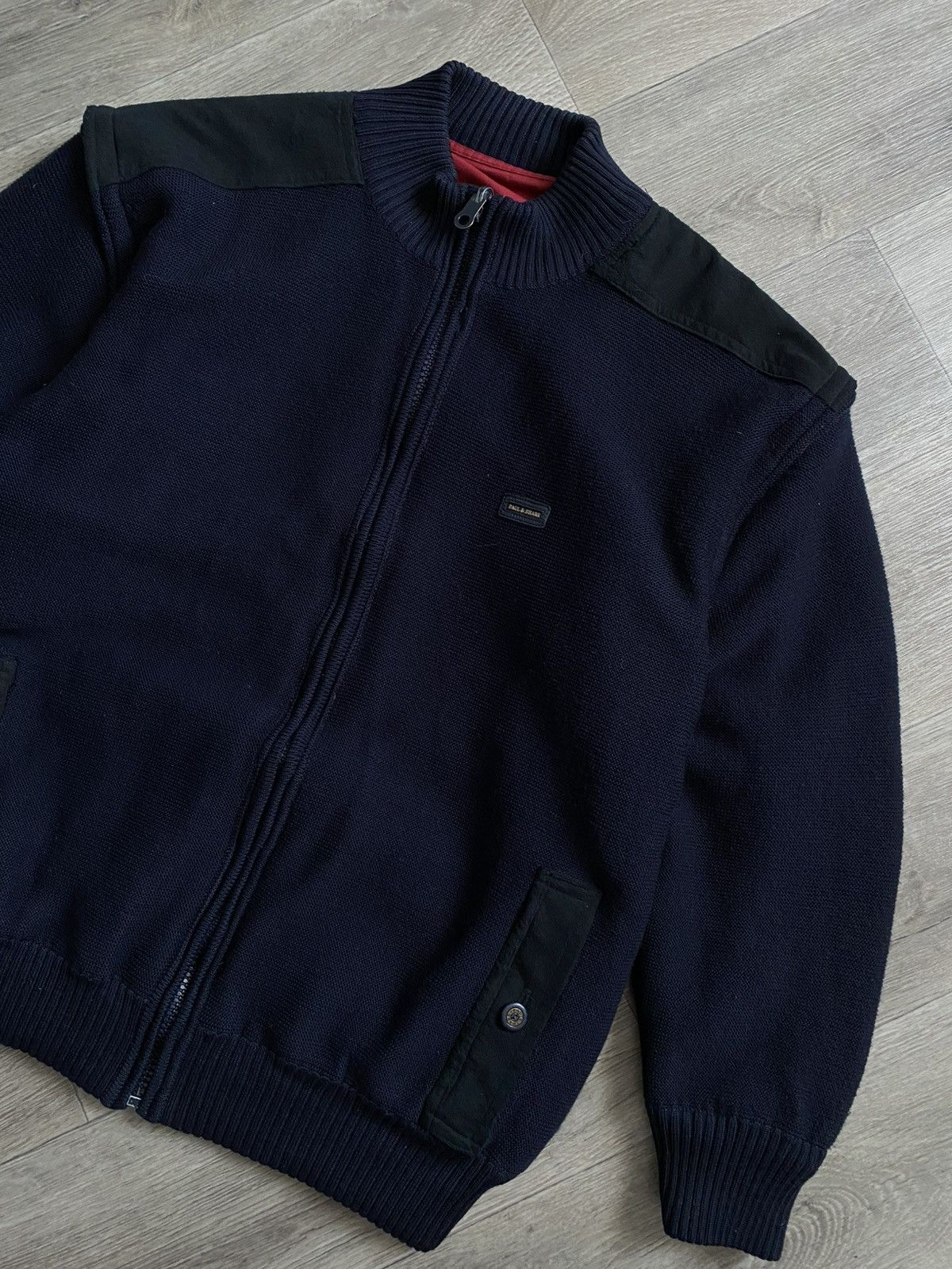 Paul & Shark 🫧PAUL&SHARK Embroidered Logo British Flag Reversible Bomber Size US XL / EU 56 / 4 - 15 Thumbnail