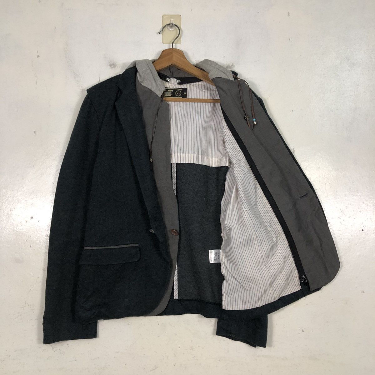 Japanese Brand Biker Double Layer Jacket BrthBreath Punk Style Number Nine Size US M / EU 48-50 / 2 - 15 Thumbnail
