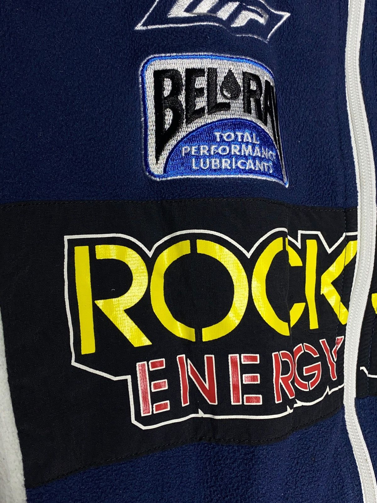 Vintage 🔥 Y2K ROCKSTAR ENERGY ZIP HOODIE MOTO GP STREET RACER Size US S / EU 44-46 / 1 - 5 Thumbnail