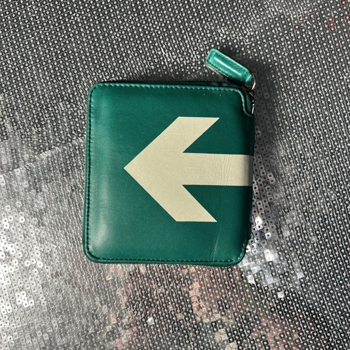 Vetements Vetements Green Exit Wallet Size ONE SIZE - 2 Thumbnail