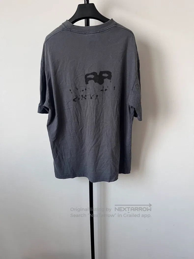 Balenciaga Balenciaga Letter Printed Casual Round Neck Short Sleeve T Size US M / EU 48-50 / 2 - 2 Thumbnail