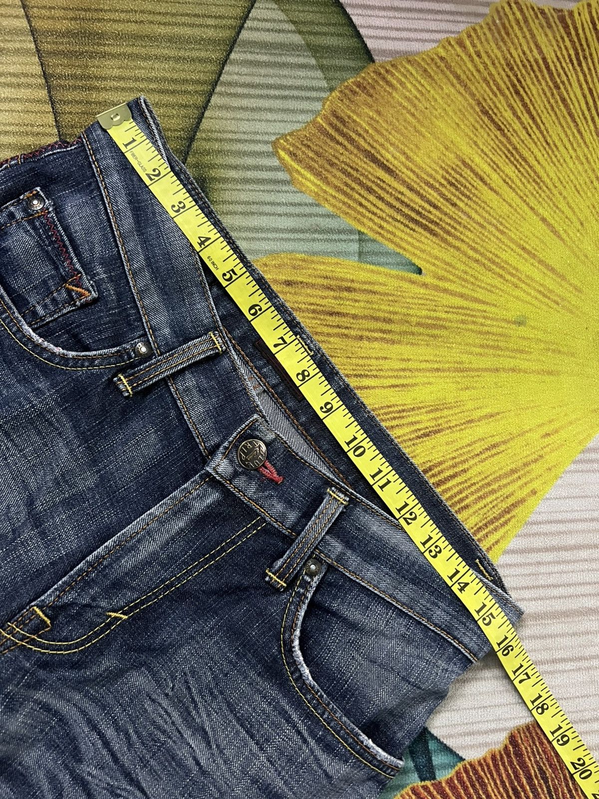 Edwin 💥Vintage Edwin Blue Trip Tokyo Japan Washed Jean Size US 31 - 3 Thumbnail