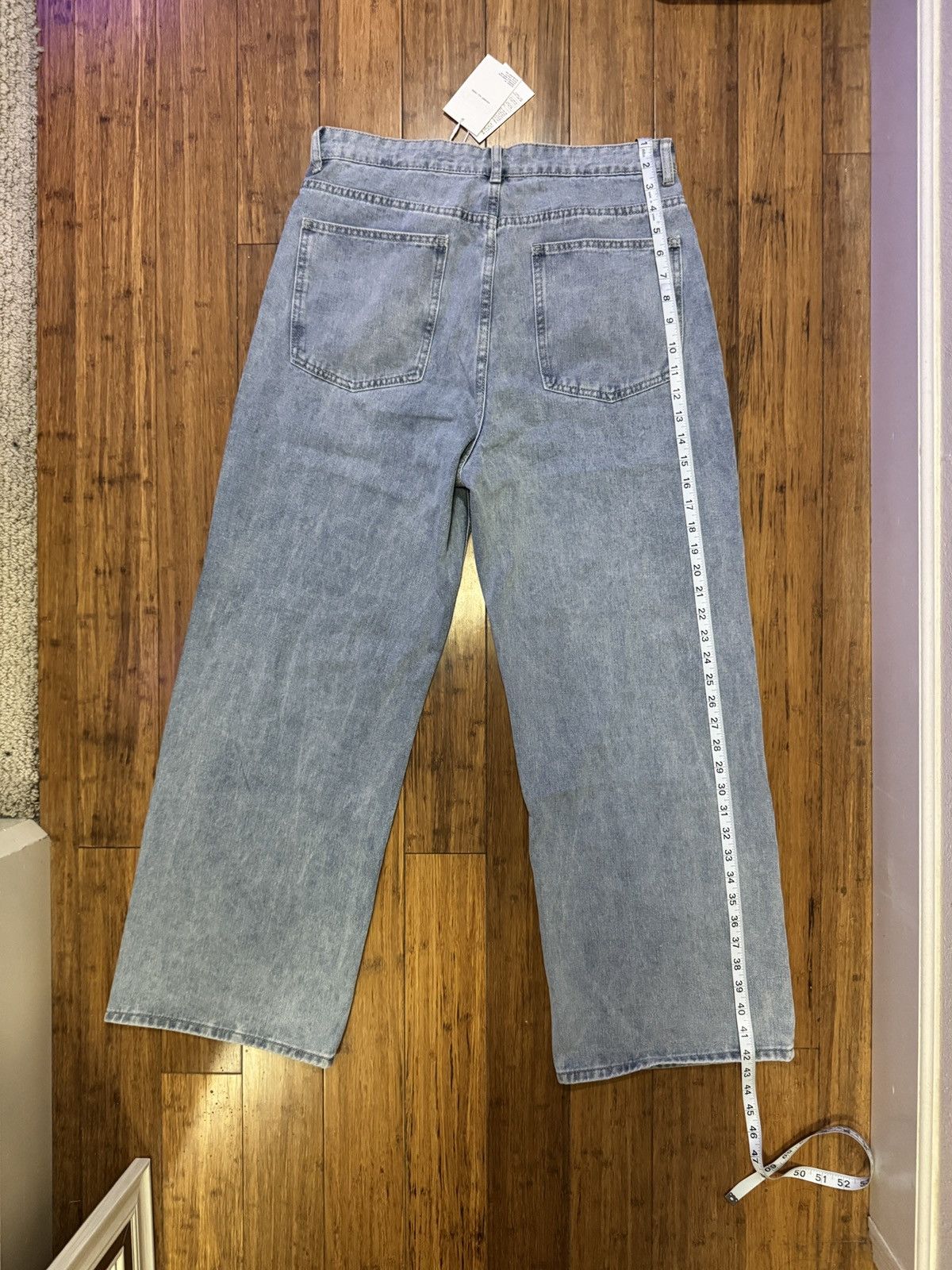 Other Light Blue Baggy Jeans Size US 32 / EU 48 - 3 Thumbnail