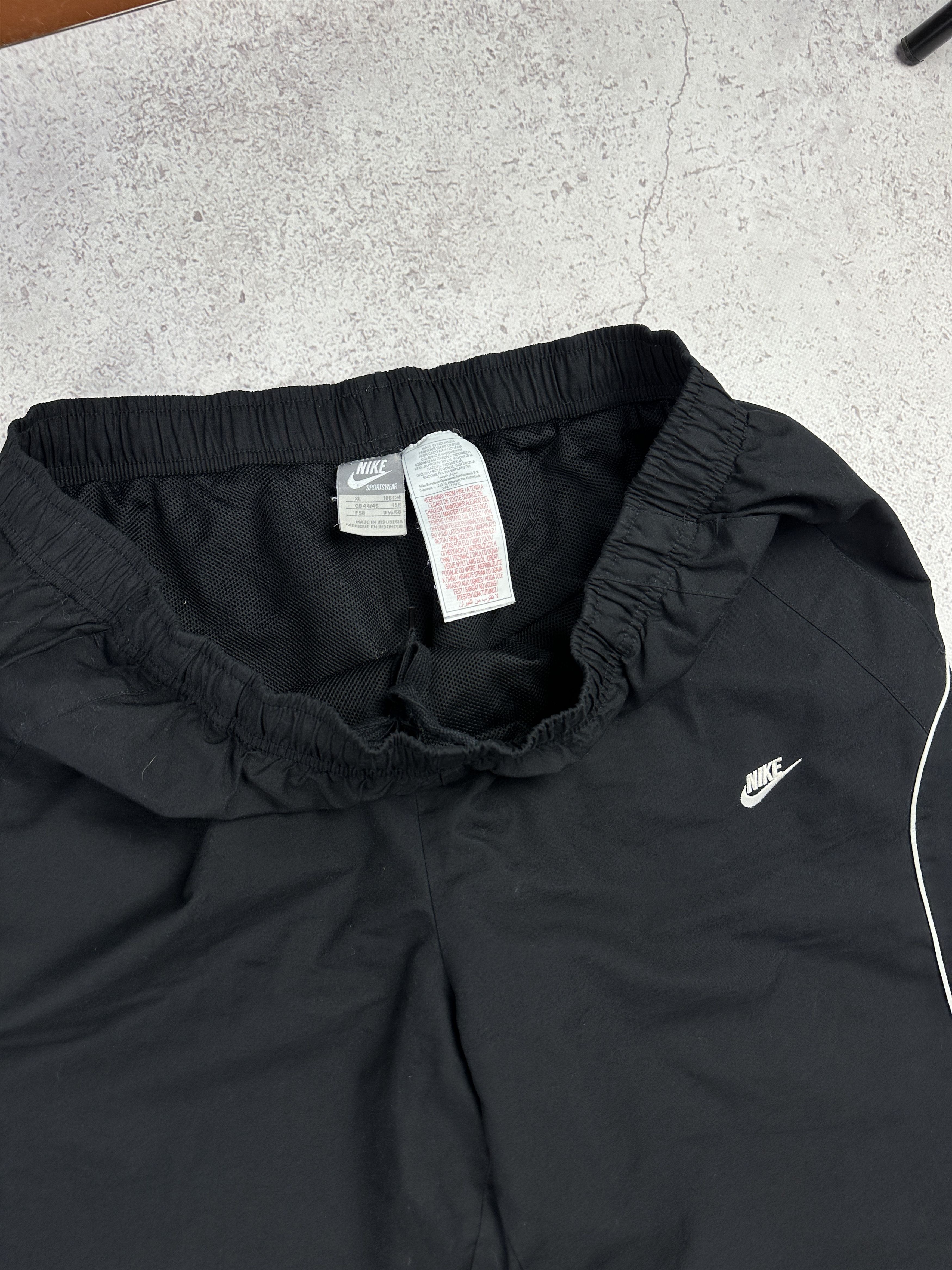 Nike × Vintage Vintage Y2k Nike Drill Swoosh Baggy Pants Size US 34 / EU 50 - 8 Thumbnail