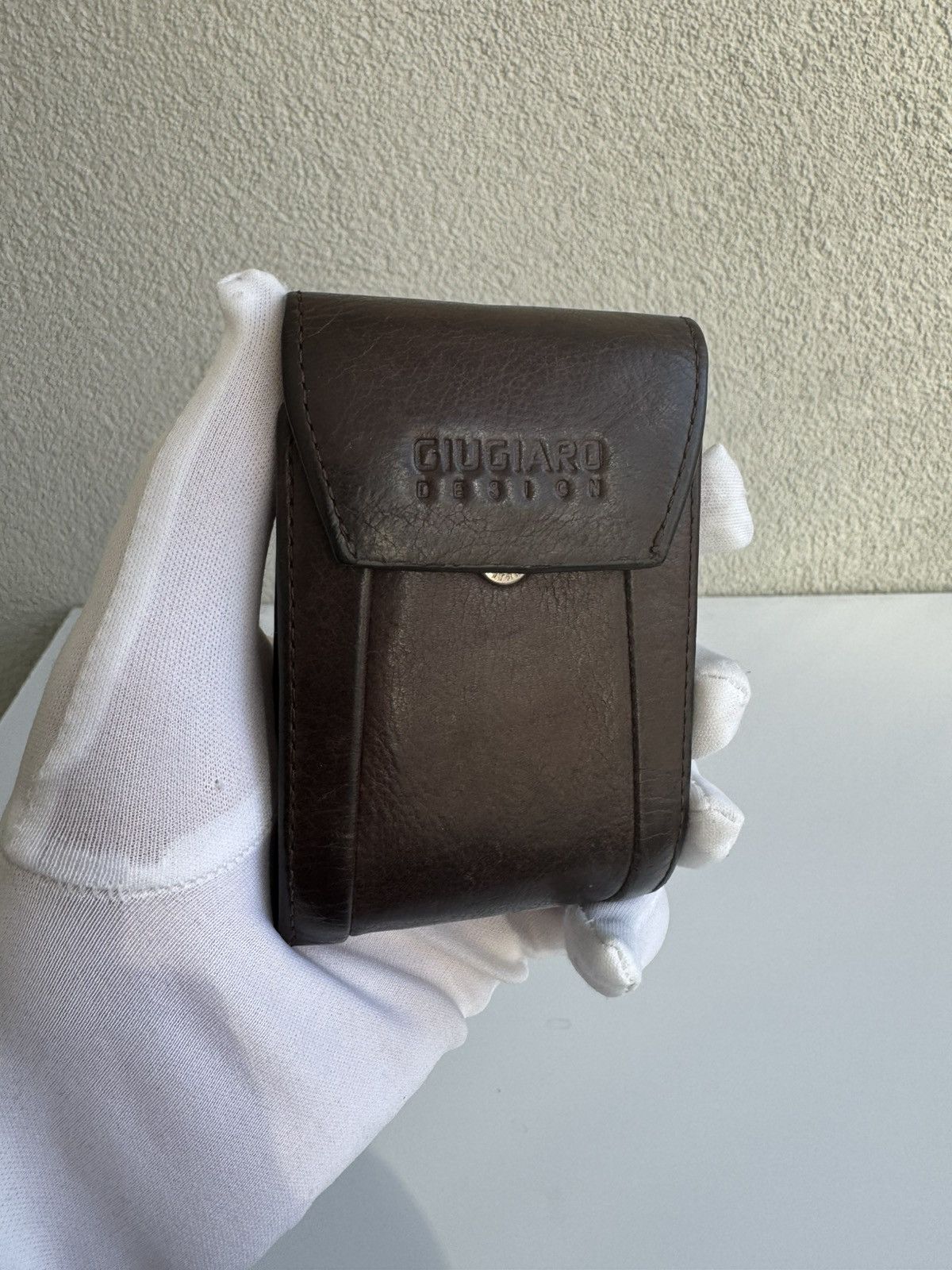 Vintage Tony Perotti Card Holder Brown Leather Wallet Vintage Size ONE SIZE - 1 Thumbnail