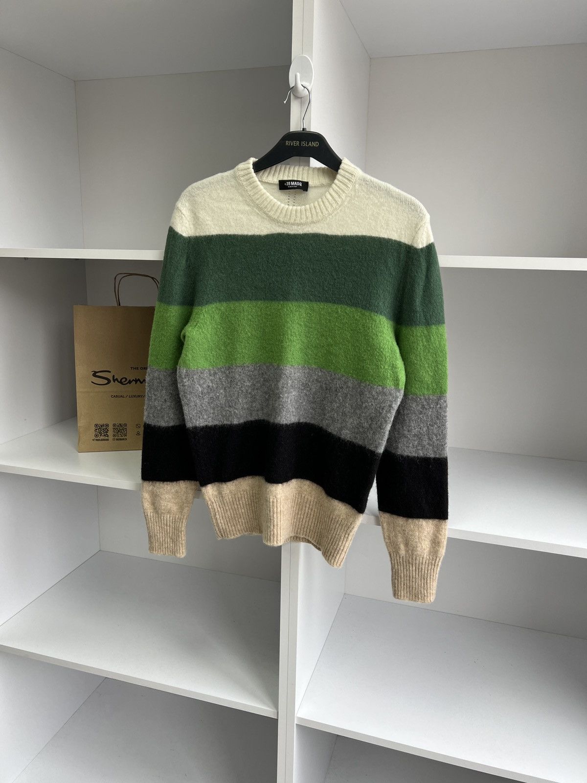 Designer × Vintage Vintage +39 Masq made in Italy sweater Size US M / EU 48-50 / 2 - 4 Thumbnail
