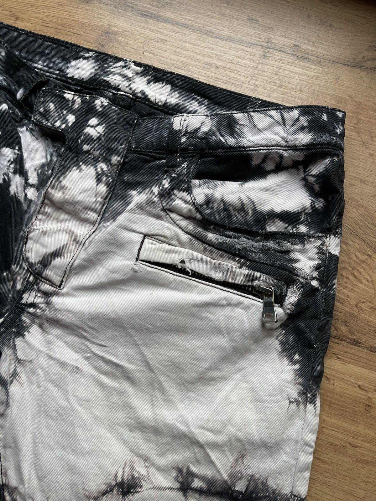 Balmain Balmain Paris tie dye biker shorts Size US 31 - 5 Thumbnail
