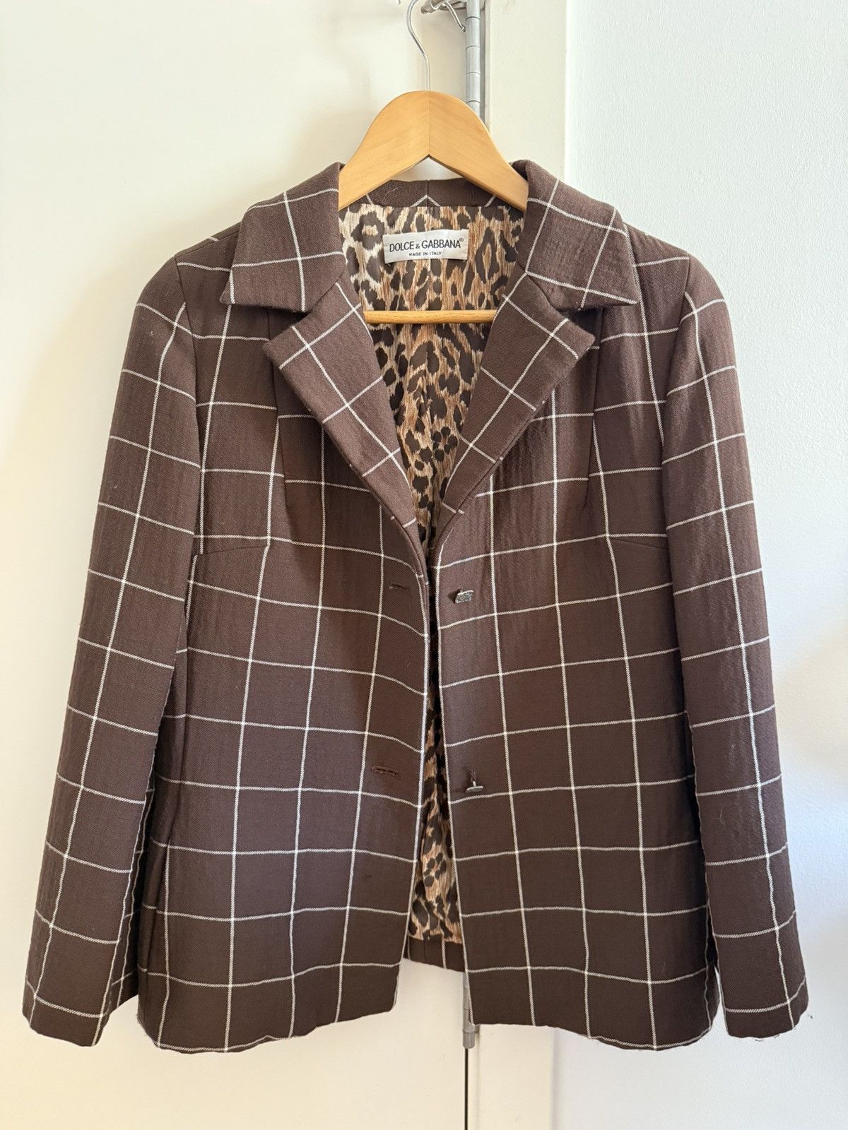 Dolce & Gabbana *RARE* Dolce & Gabbana Wool Blazer Size M / US 6-8 / IT 42-44 - 1 Thumbnail