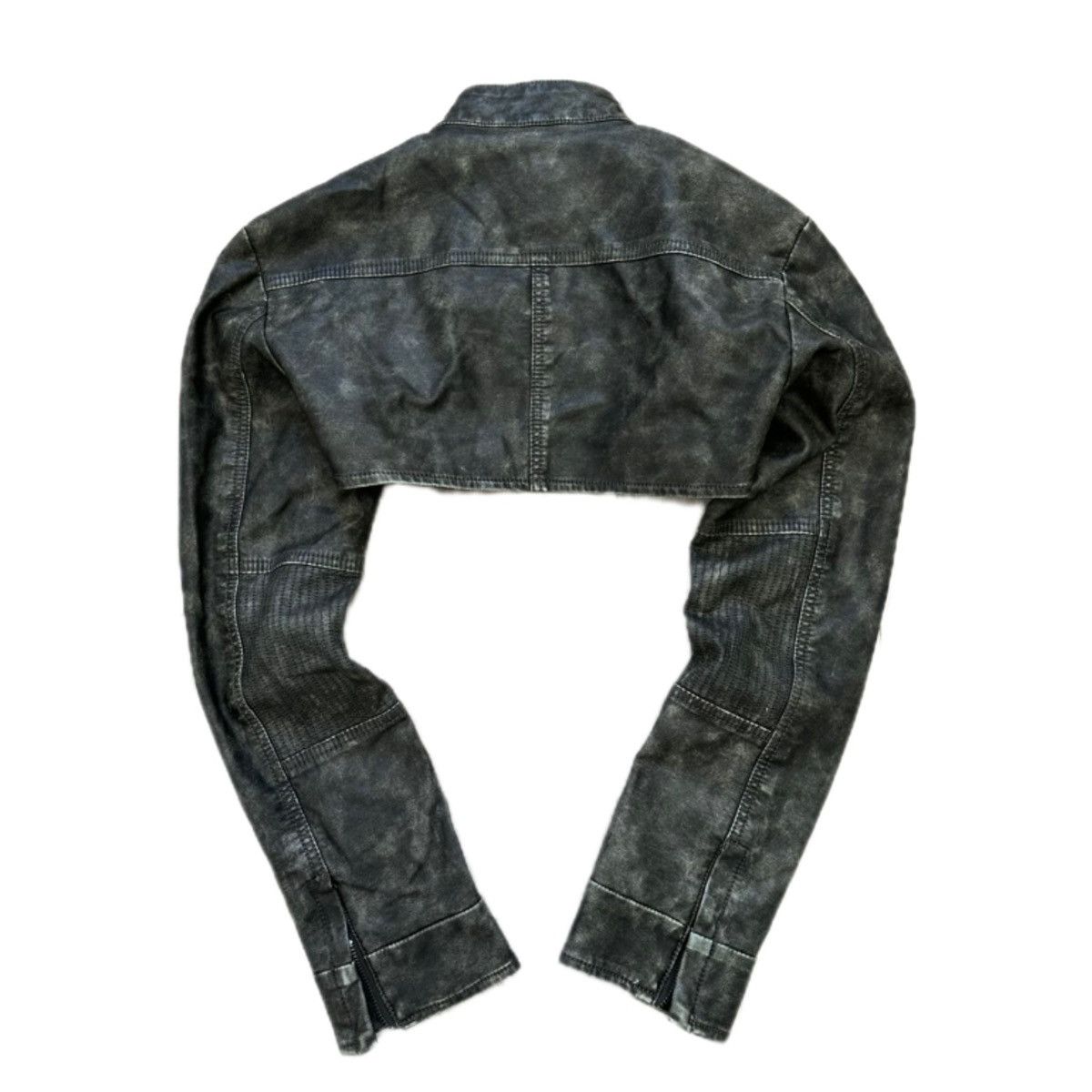 Jaded London 2000s Leather Jacket Jaded XXS Size Archive Y2K Size XXS / US 00 / IT 34 - 3 Thumbnail