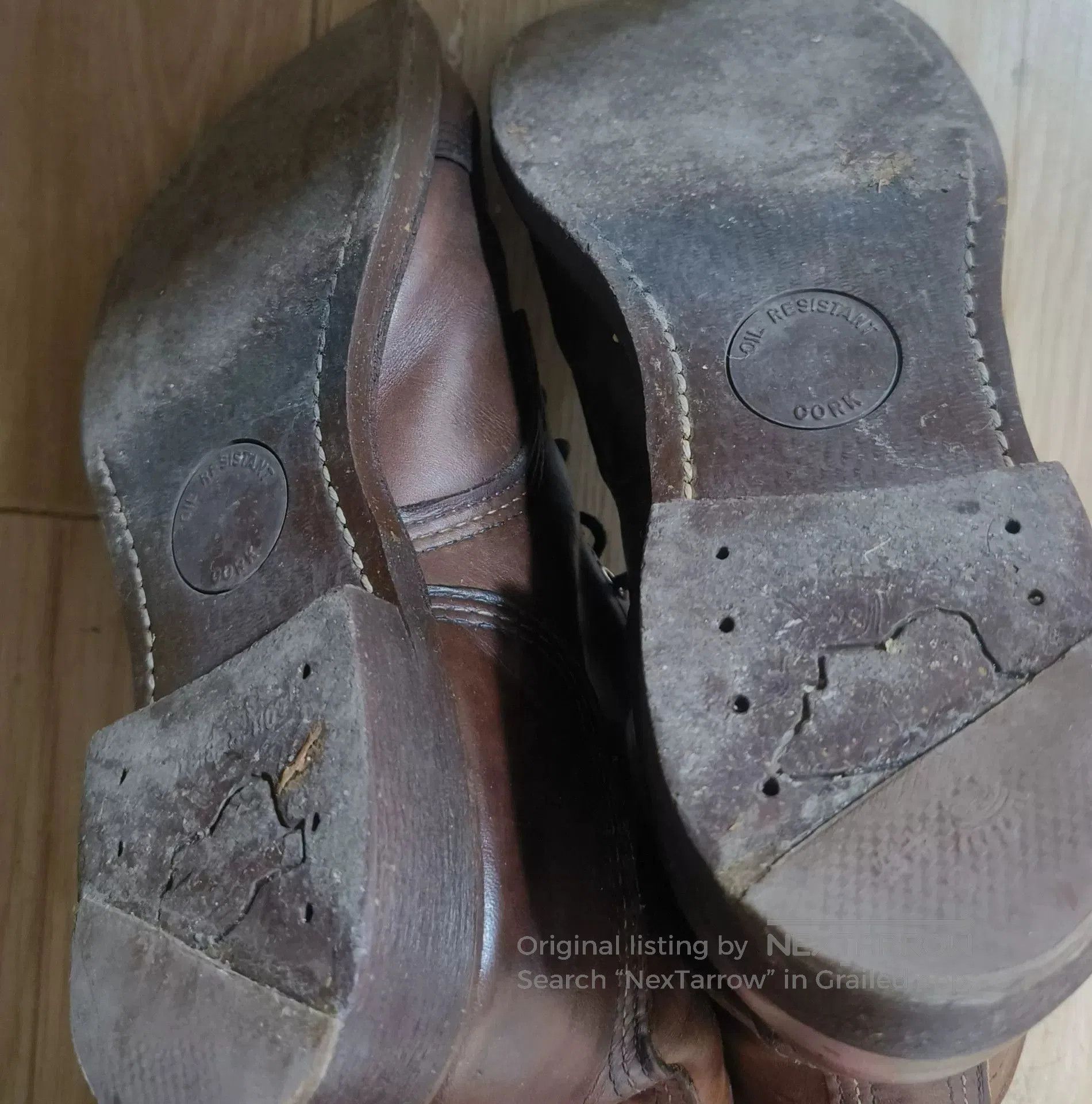 Red Wing Red Wing 8111 Vintage Cork Sole Boots. Size US 8 / EU 41 - 4 Thumbnail