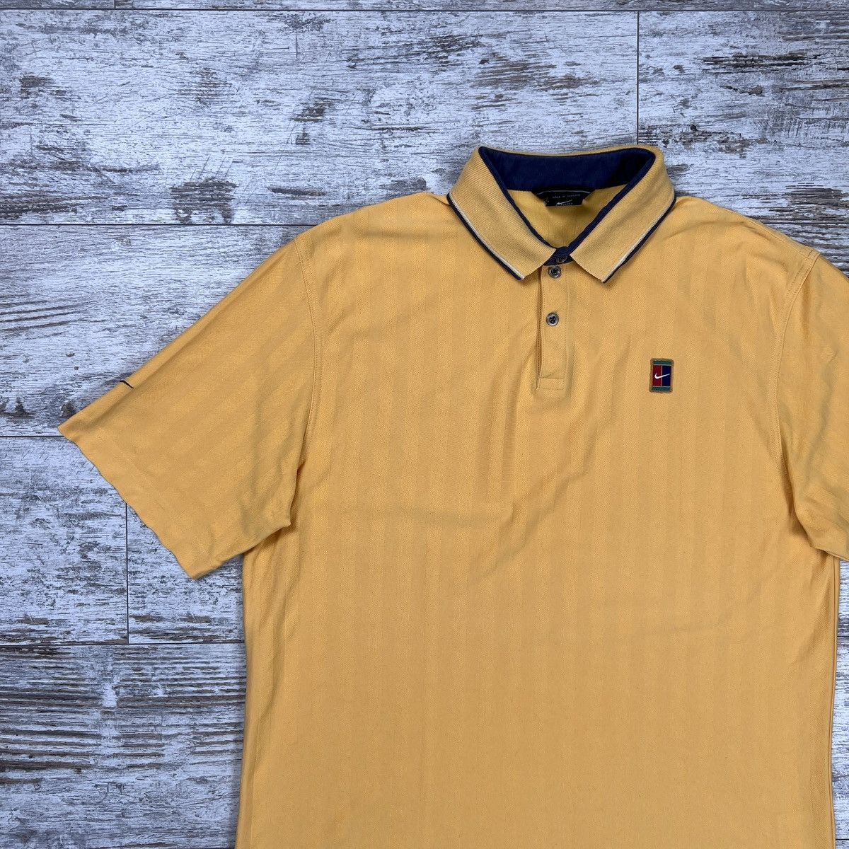 Nike × Vintage Vintage Nike Challenge Court T-Shirt Mens Sampras Agassi Size US M / EU 48-50 / 2 - 4 Thumbnail