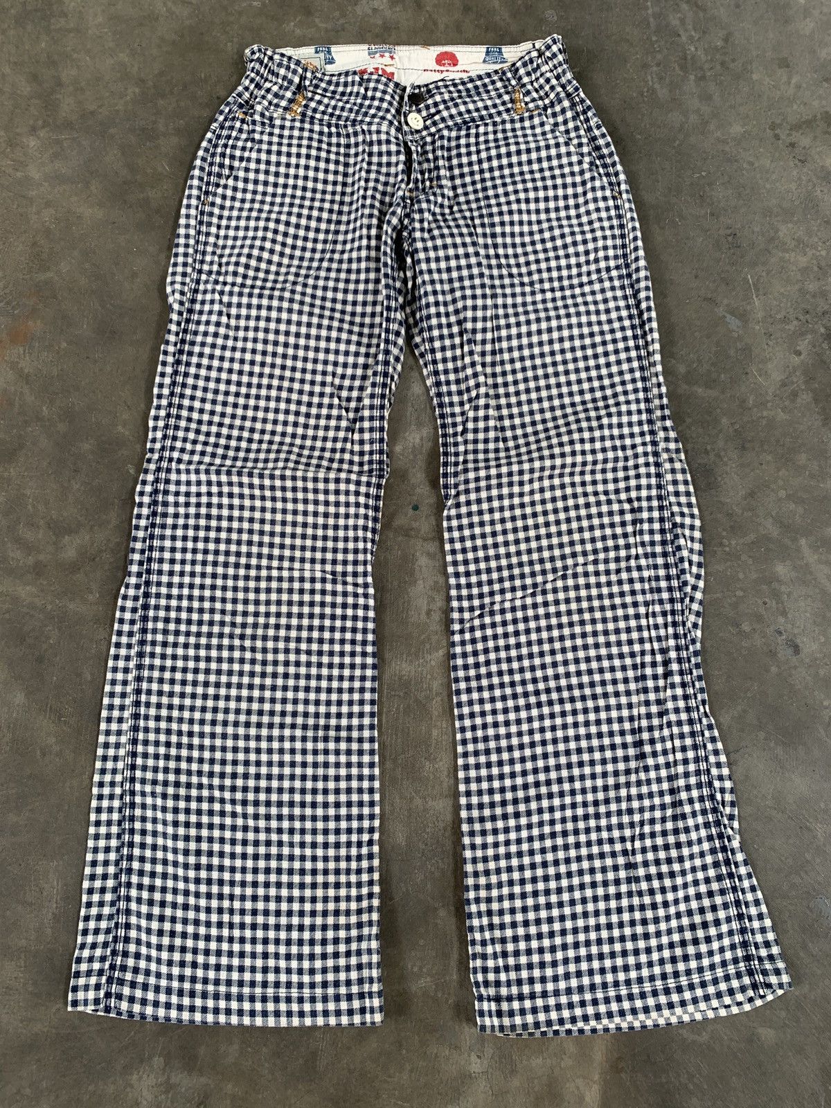 Japanese Brand Betty smith checkered unique pants Size 28" / US 6 / IT 42 - 3 Thumbnail