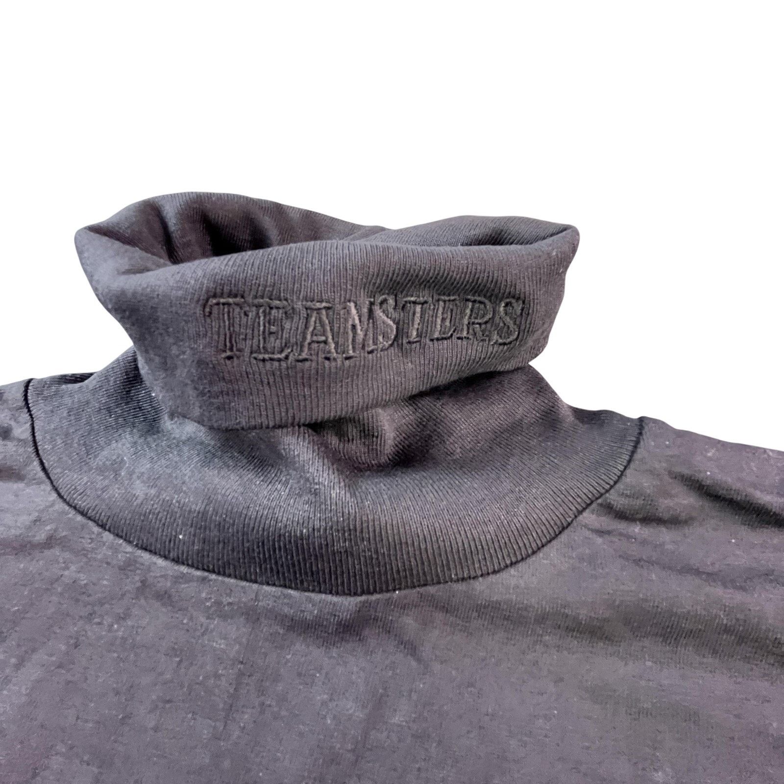 Other VINTAGE Teamsters Local 237 Shirt Mens XL Turtleneck USA Size US XL / EU 56 / 4 - 3 Thumbnail