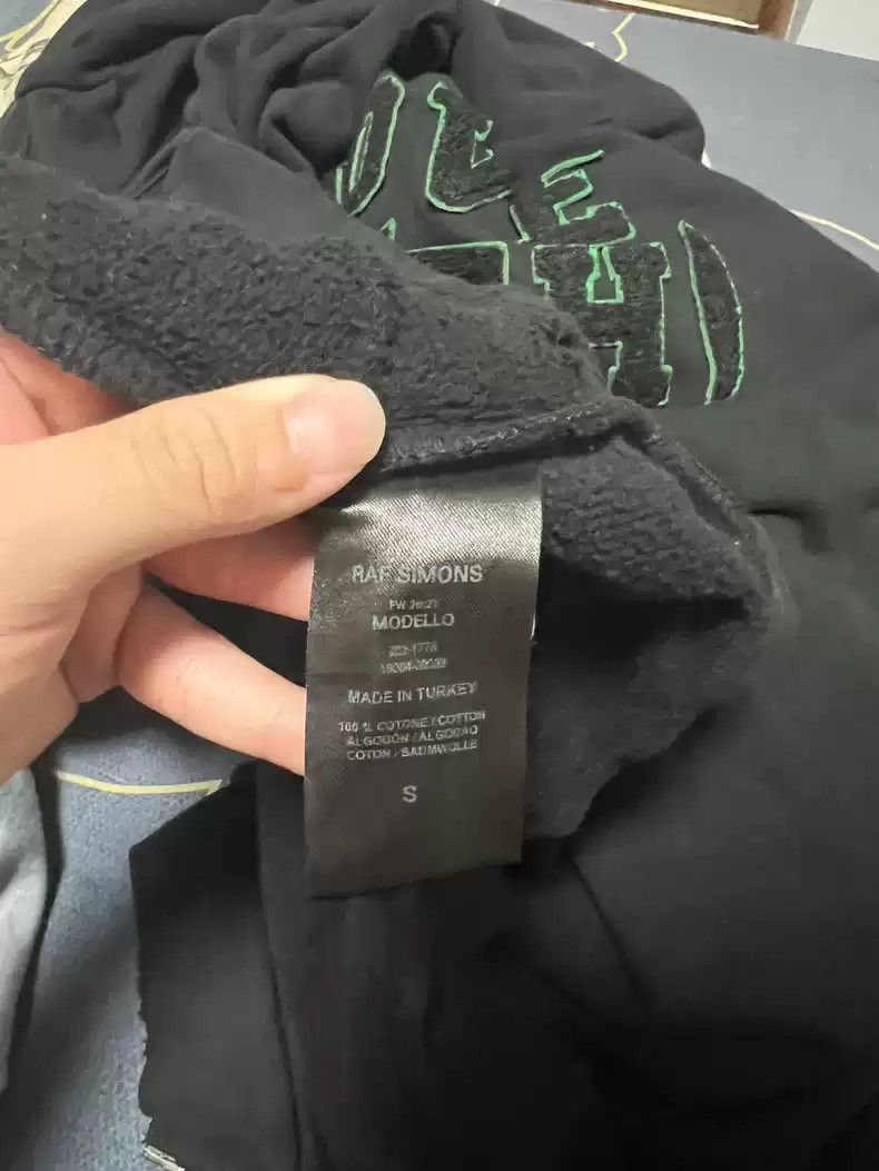 Raf Simons Raf Simons Flocking chain slogan zipper sweater-2505 Size US S / EU 44-46 / 1 - 5 Thumbnail