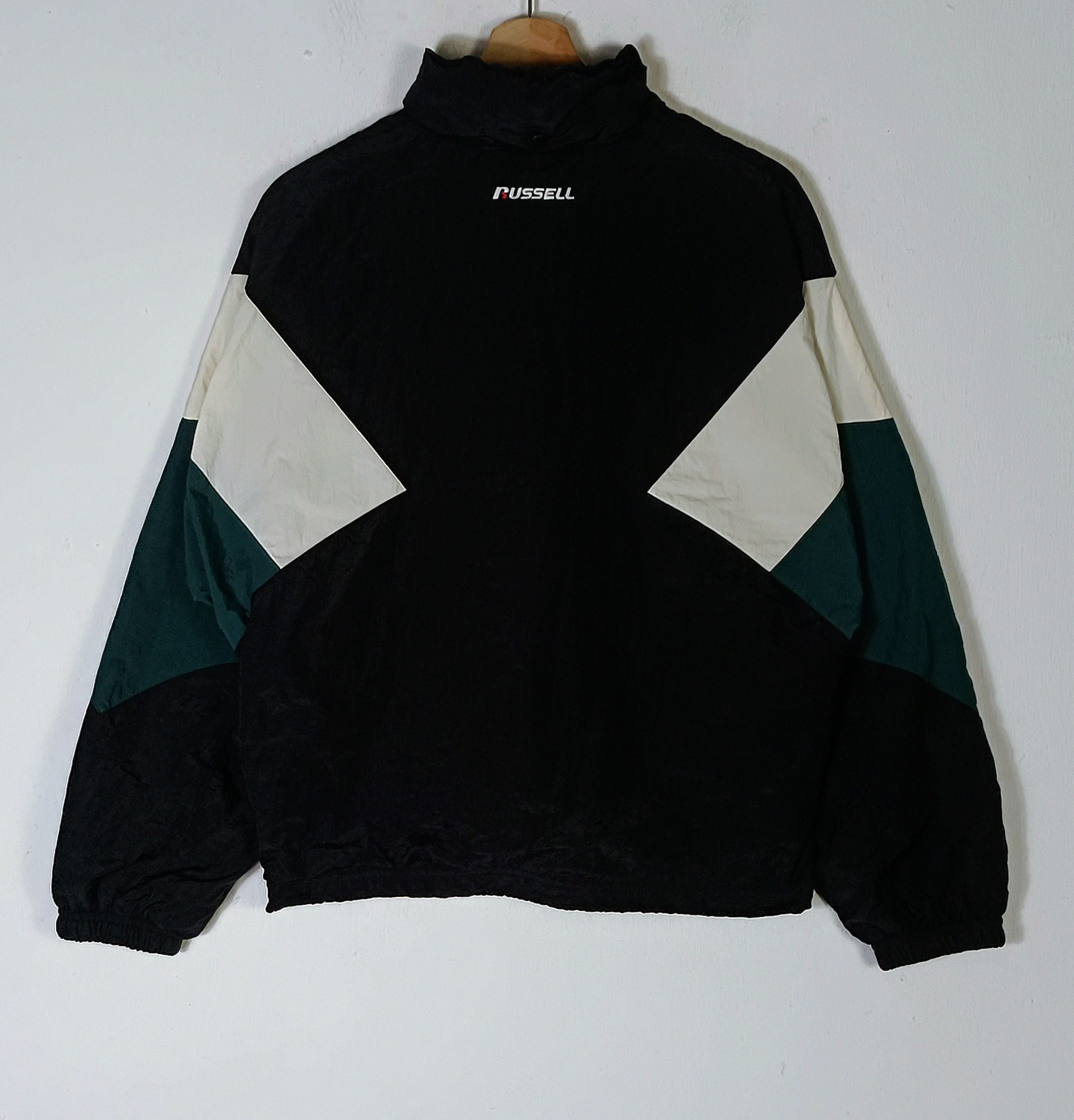 Russell Athletic × Vintage Vintage Russell Athletic Embroidered Logo Windbraker Size US L / EU 52-54 / 3 - 2 Thumbnail