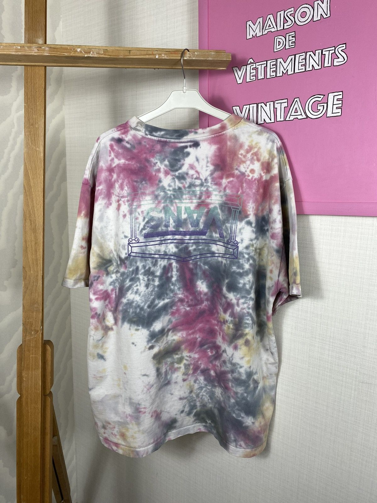 Aries × Vans Aries Vans Tie Dye T Shirt Size US XL / EU 56 / 4 - 16 Thumbnail