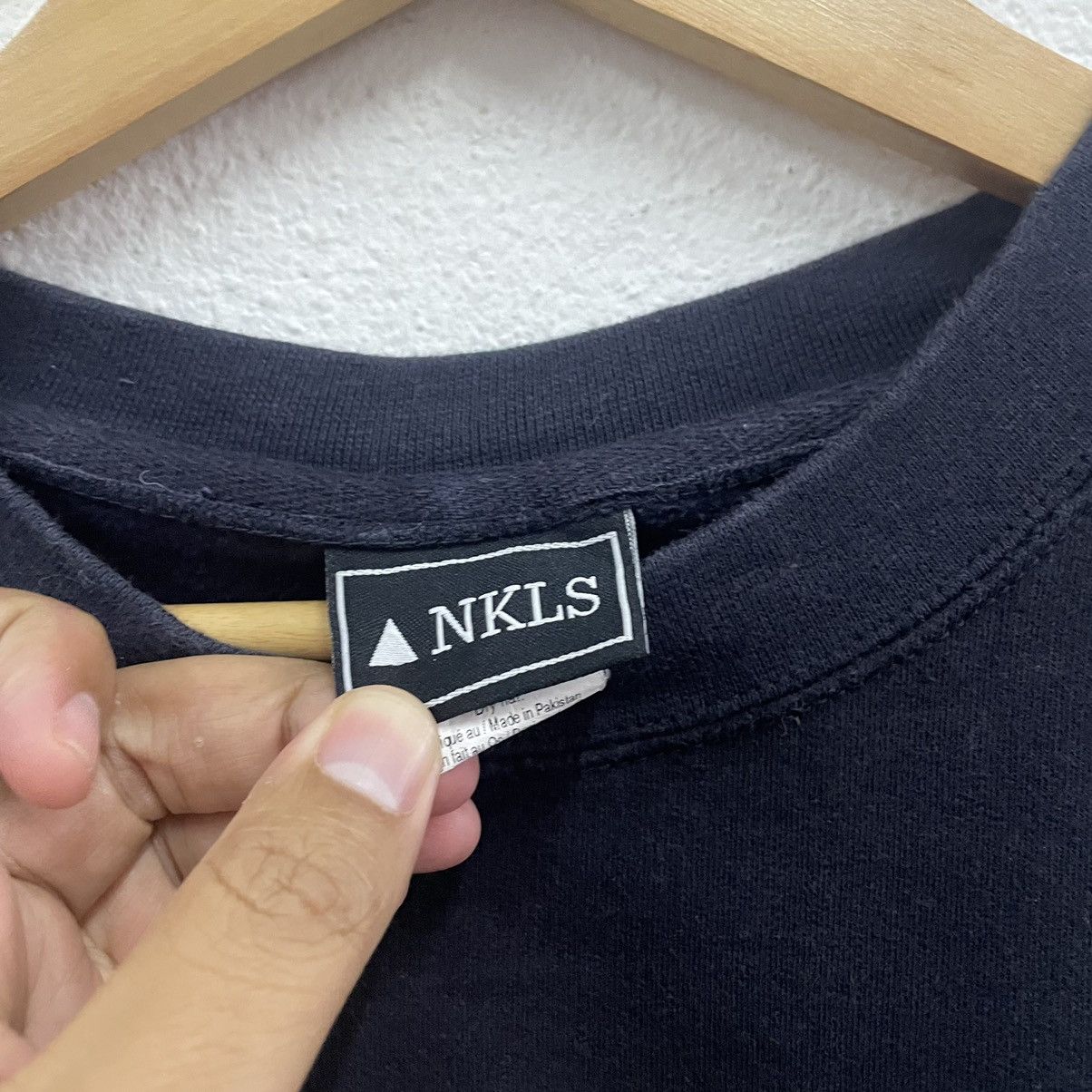 Vintage 🔥Vintage NKLS Streetwear Hit The Floor Spellout Sweatshirts Size US M / EU 48-50 / 2 - 7 Thumbnail