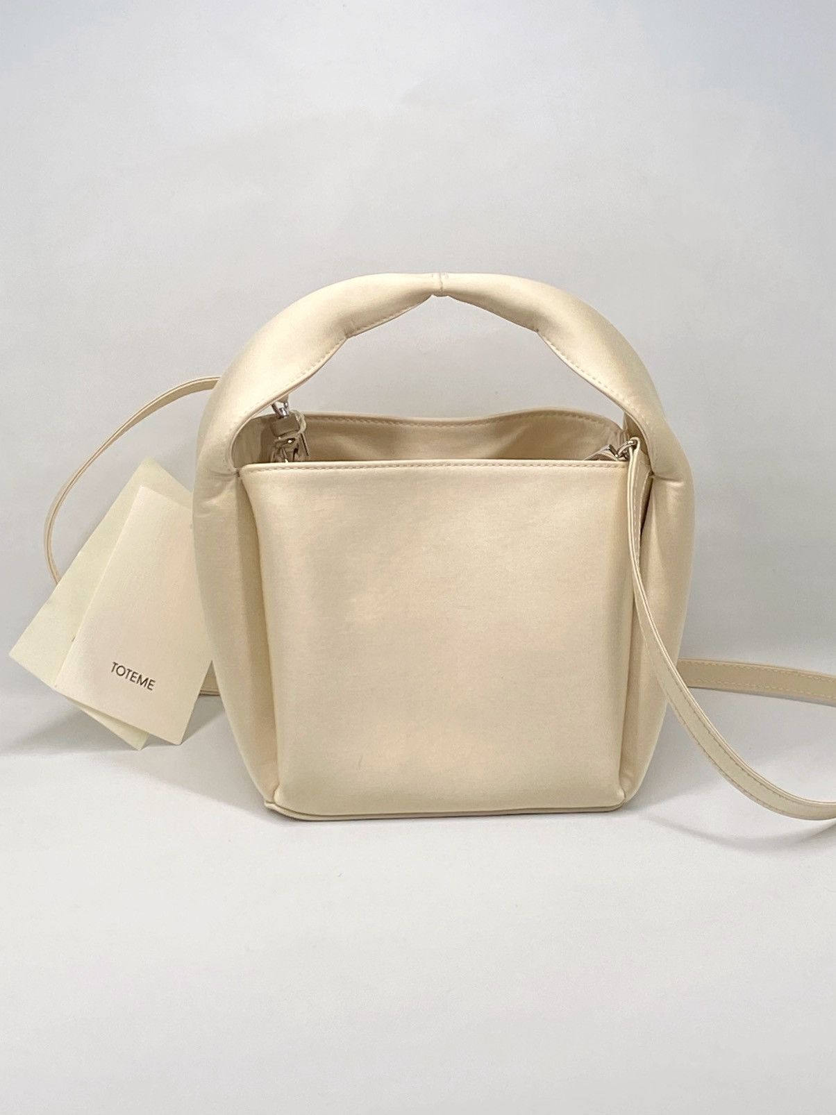 Toteme Toteme Petite Satin Bucket Bag Size ONE SIZE - 1 Thumbnail