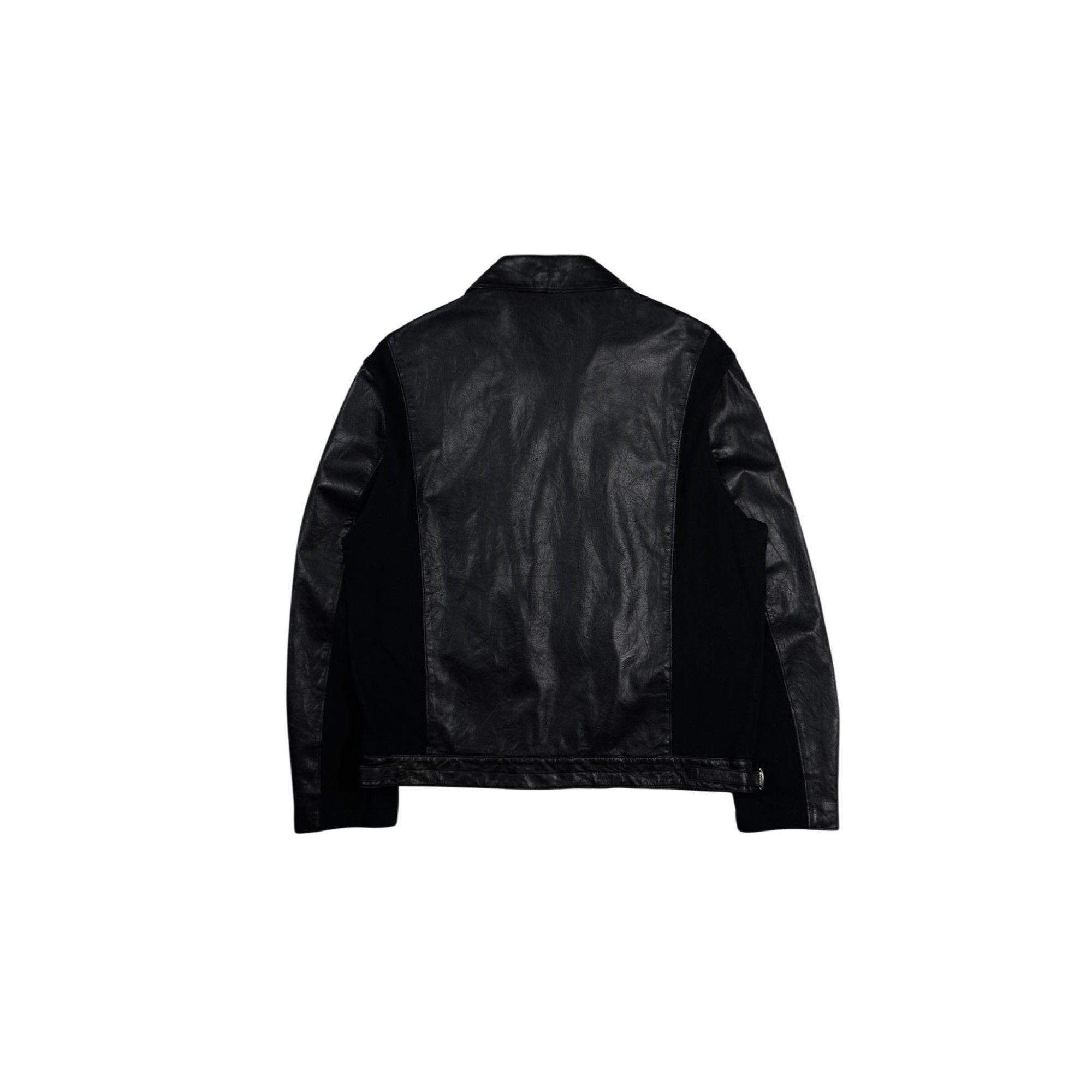 Undercover ♚ Undercover Hybrid Leather Jacket ♚ Size US XL / EU 56 / 4 - 8 Thumbnail