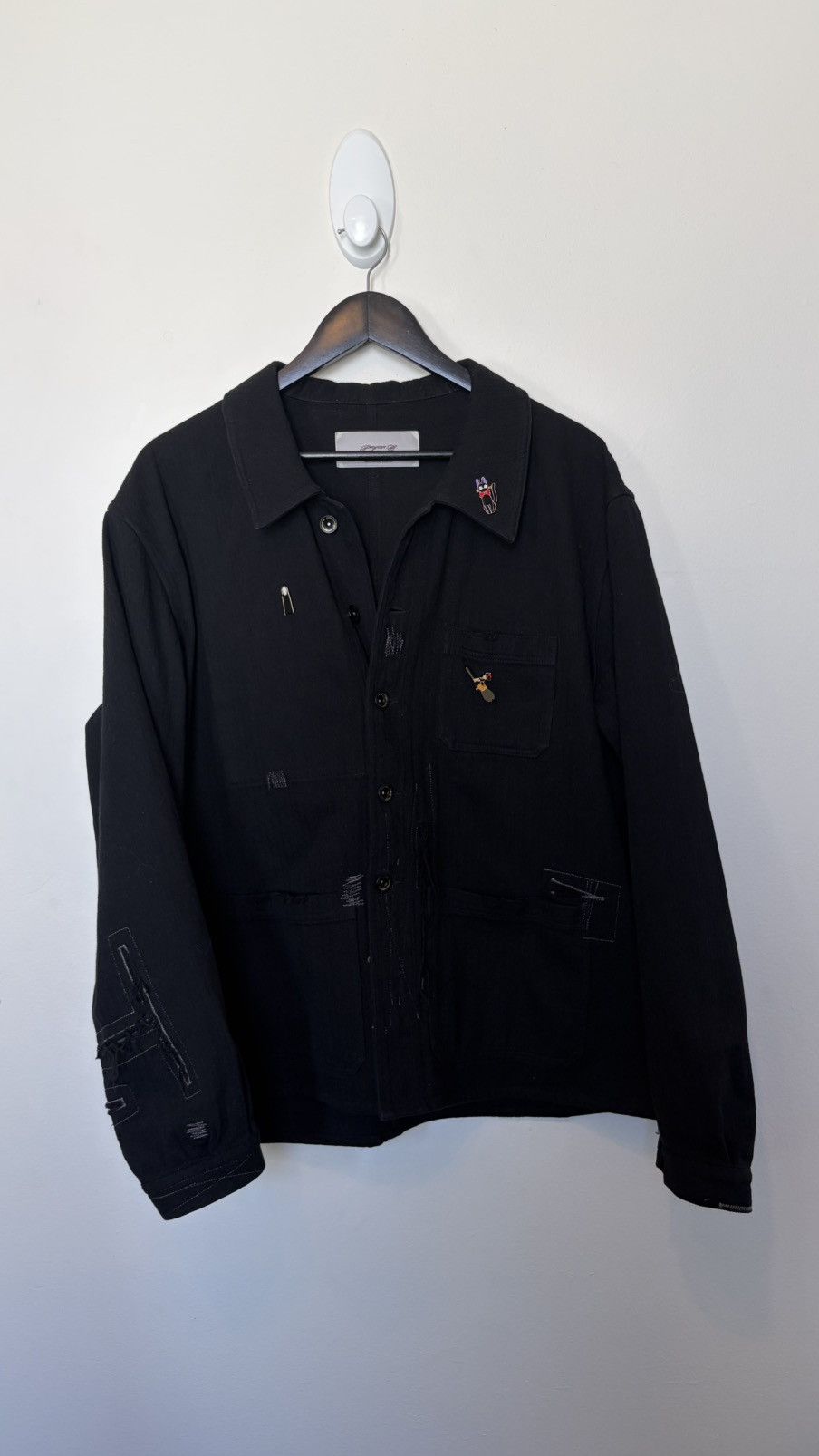 Professor.E Professor E FW24 Poncho Jacket Size 50 | Grailed