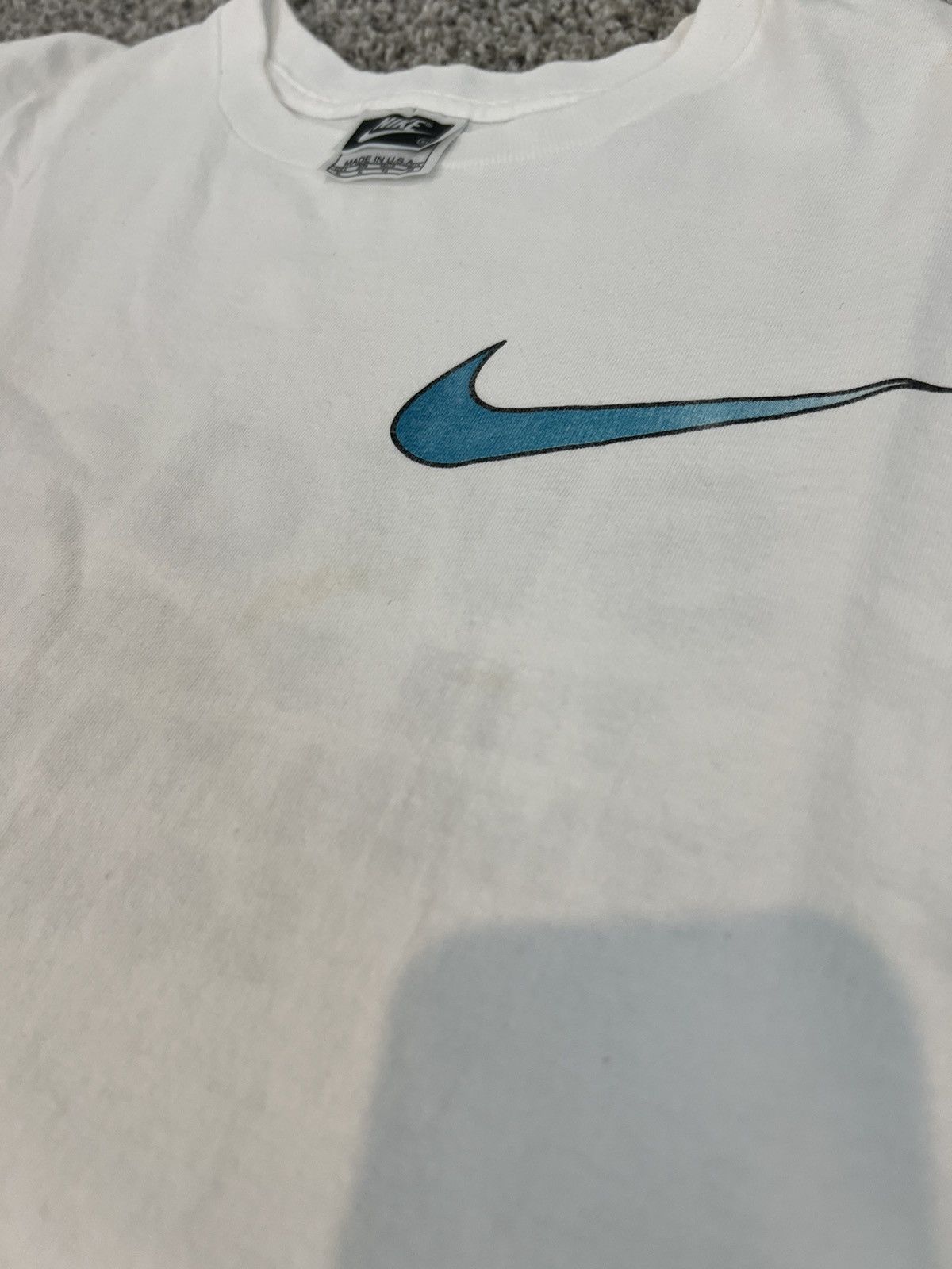Nike Vintage 90s Essential Baggy Nike Center Swoosh Shirt Size XL Size US XL / EU 56 / 4 - 5 Thumbnail
