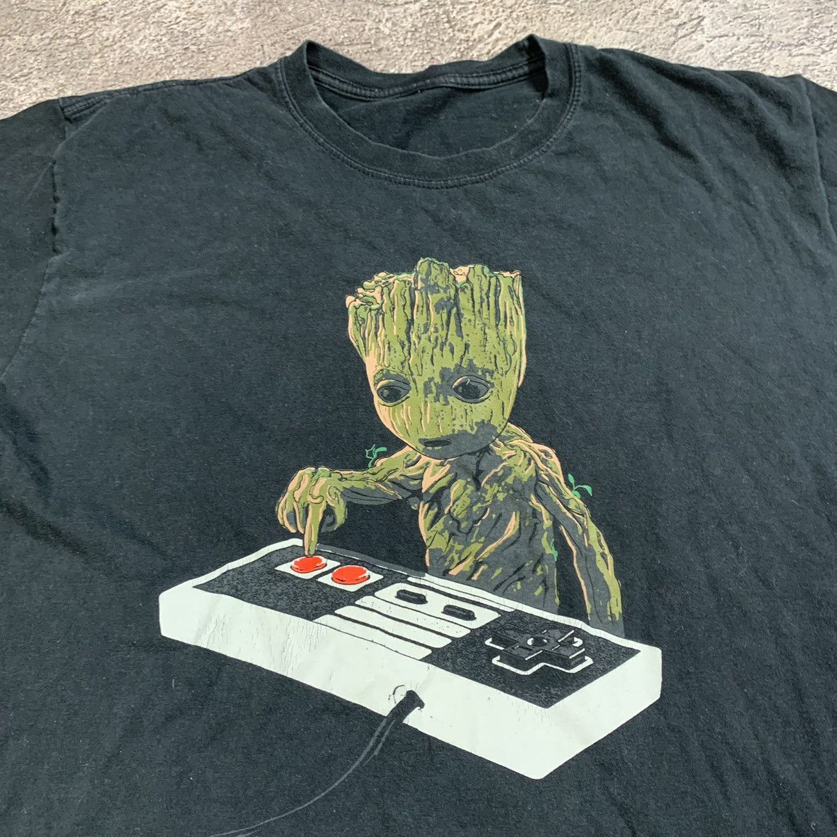 Vintage Vintage Y2K Guardians Galaxy Groot Graphic Tee Streetwear M Size US M / EU 48-50 / 2 - 3 Thumbnail