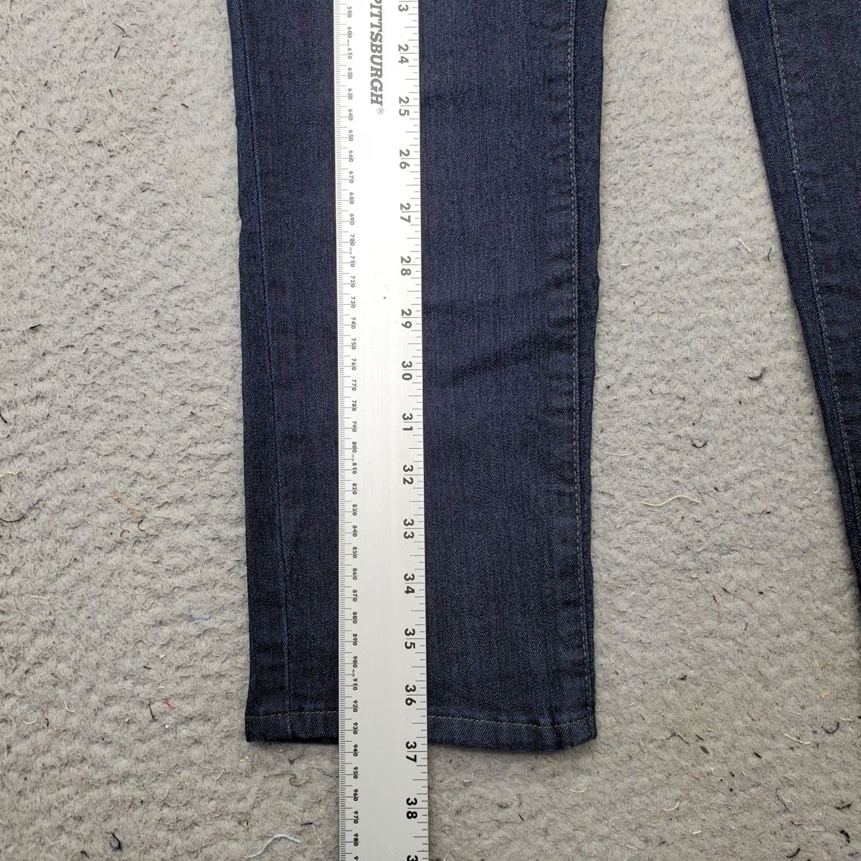 Levi's Levi's Signature Curvy Jeans Womens 12 Blue Denim Skinny Size 34" / US 12 / IT 48 - 3 Thumbnail