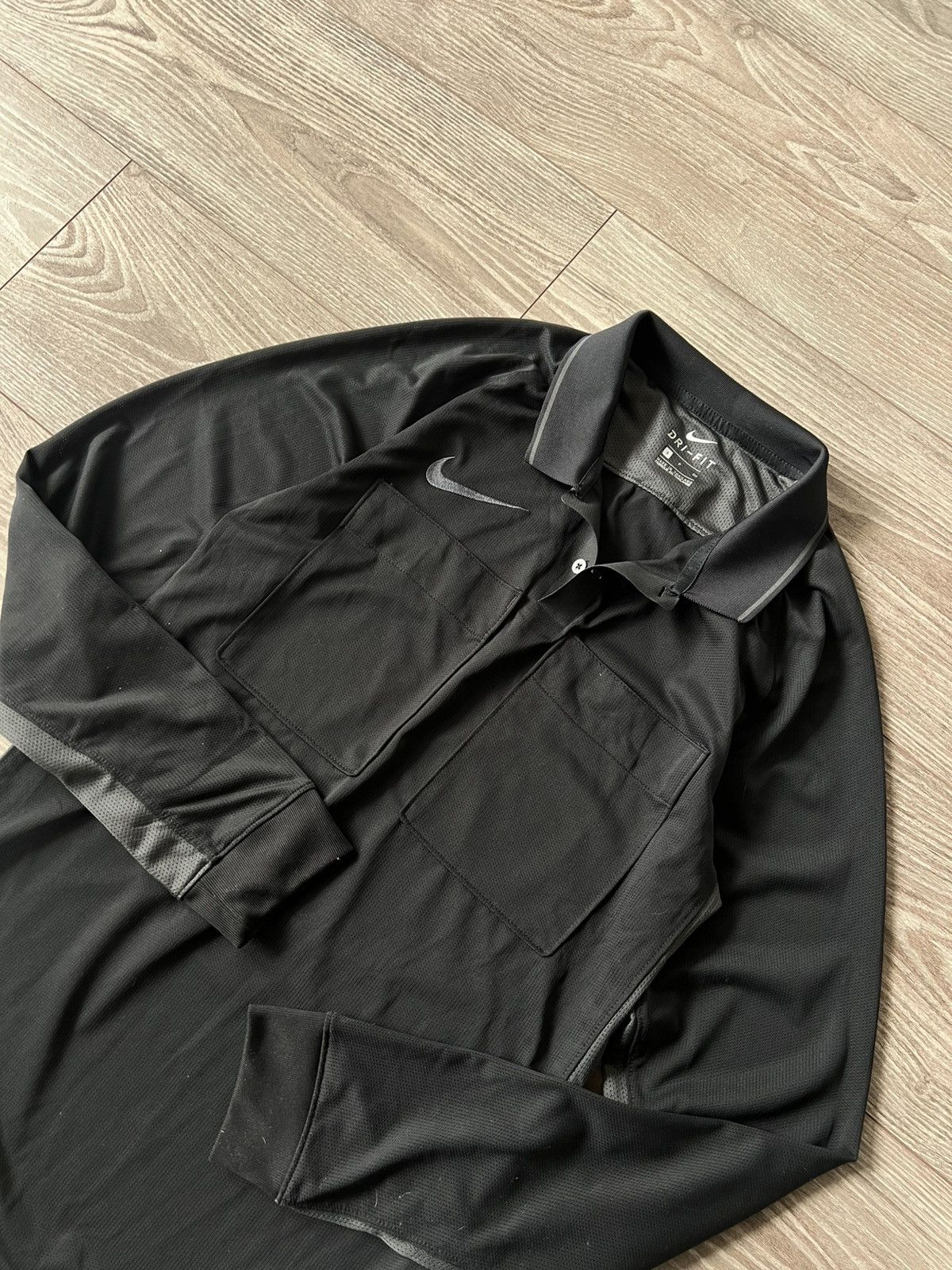 Nike Nike Dri-Fit Referee LS Jersey Long sleeve Knit Swoosh Logo Size US S / EU 44-46 / 1 - 16 Thumbnail
