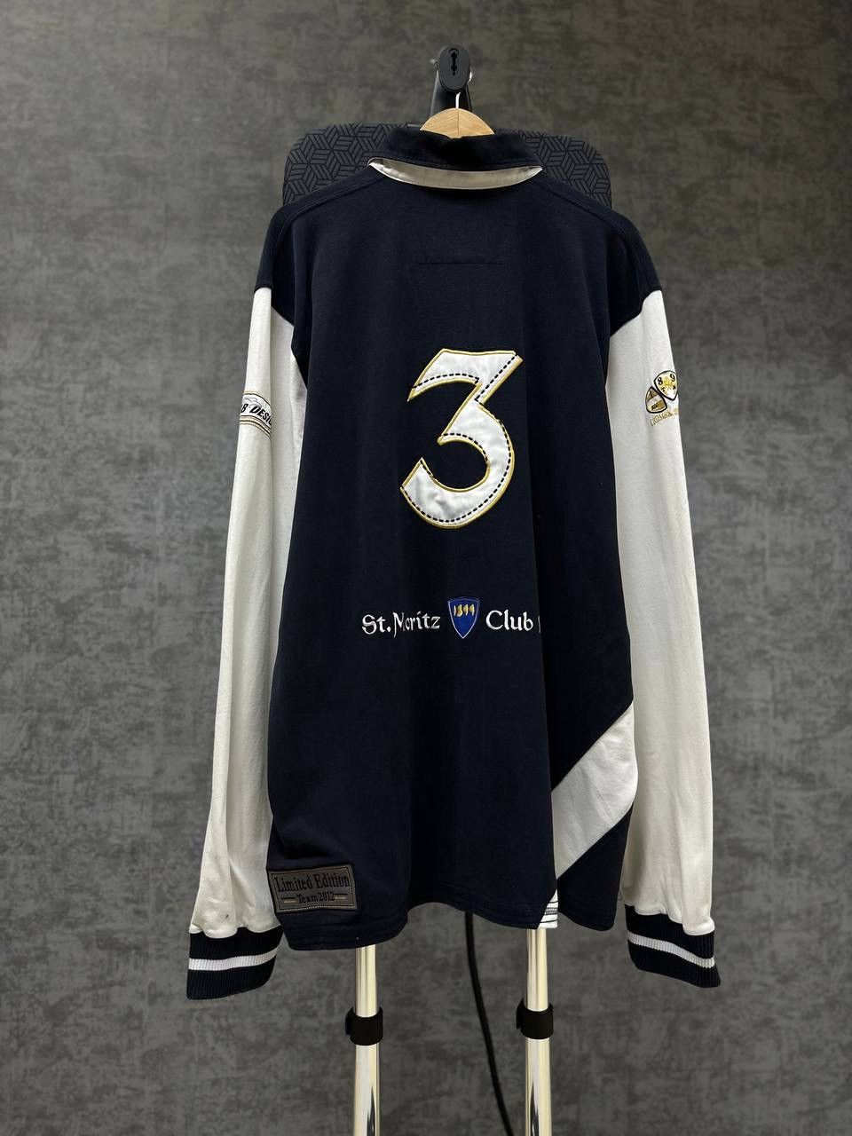 Polo Ralph Lauren × Vintage Vintage Polo Ralph Lauren St.Moritz PRL Rugby Sweatshirt Size US XXL / EU 58 / 5 - 13 Thumbnail