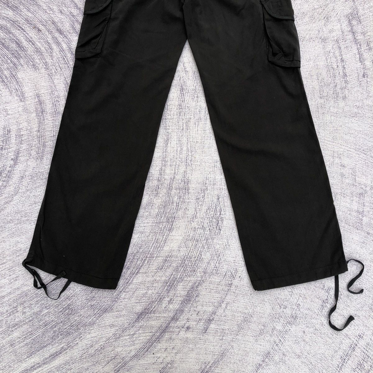 Other Black Cargo Pants Multipocket Tactical Soft Fabric Size US 27 - 14 Thumbnail