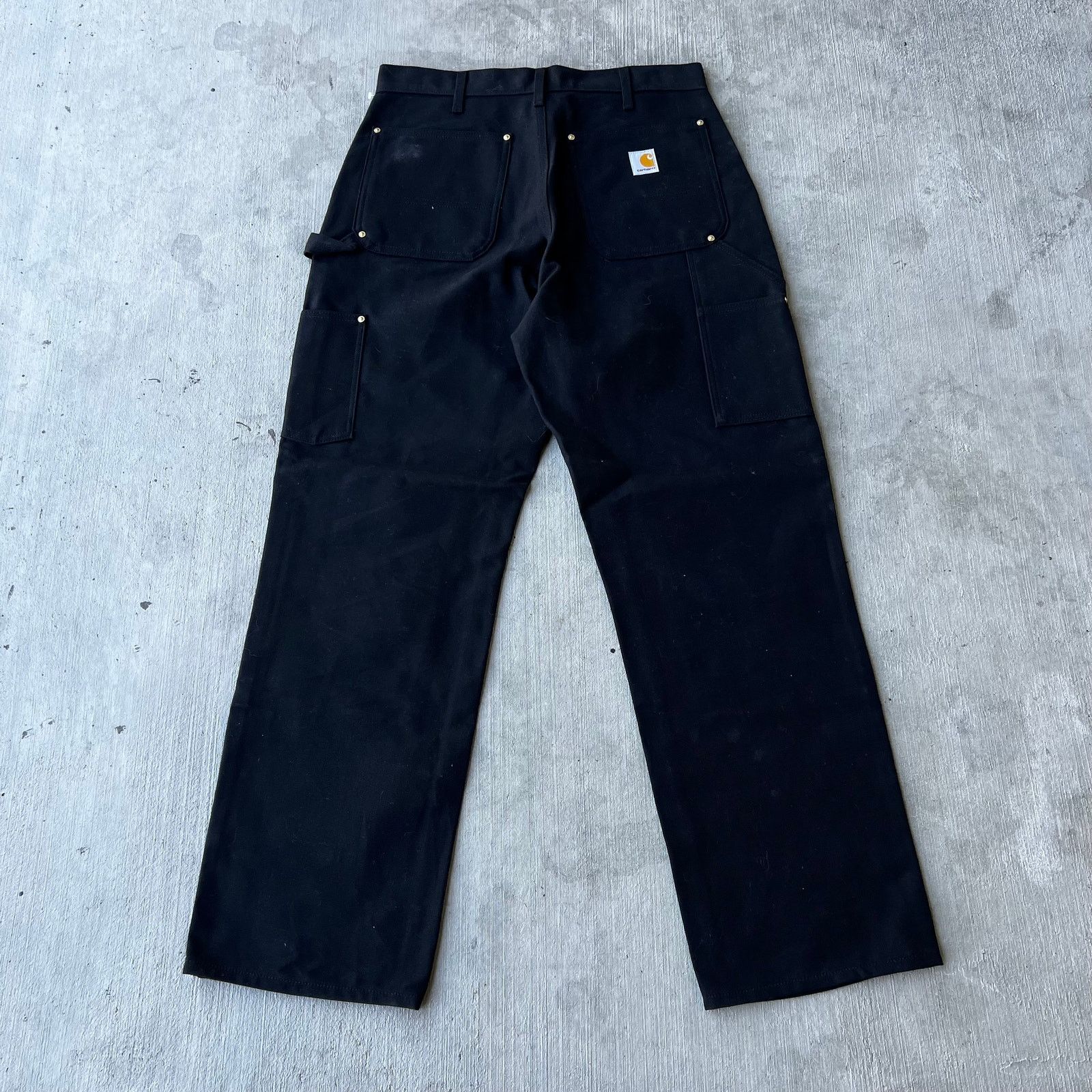 Carhartt × Vintage Carhartt black double knee work wear carpenter pants Size US 33 - 4 Thumbnail
