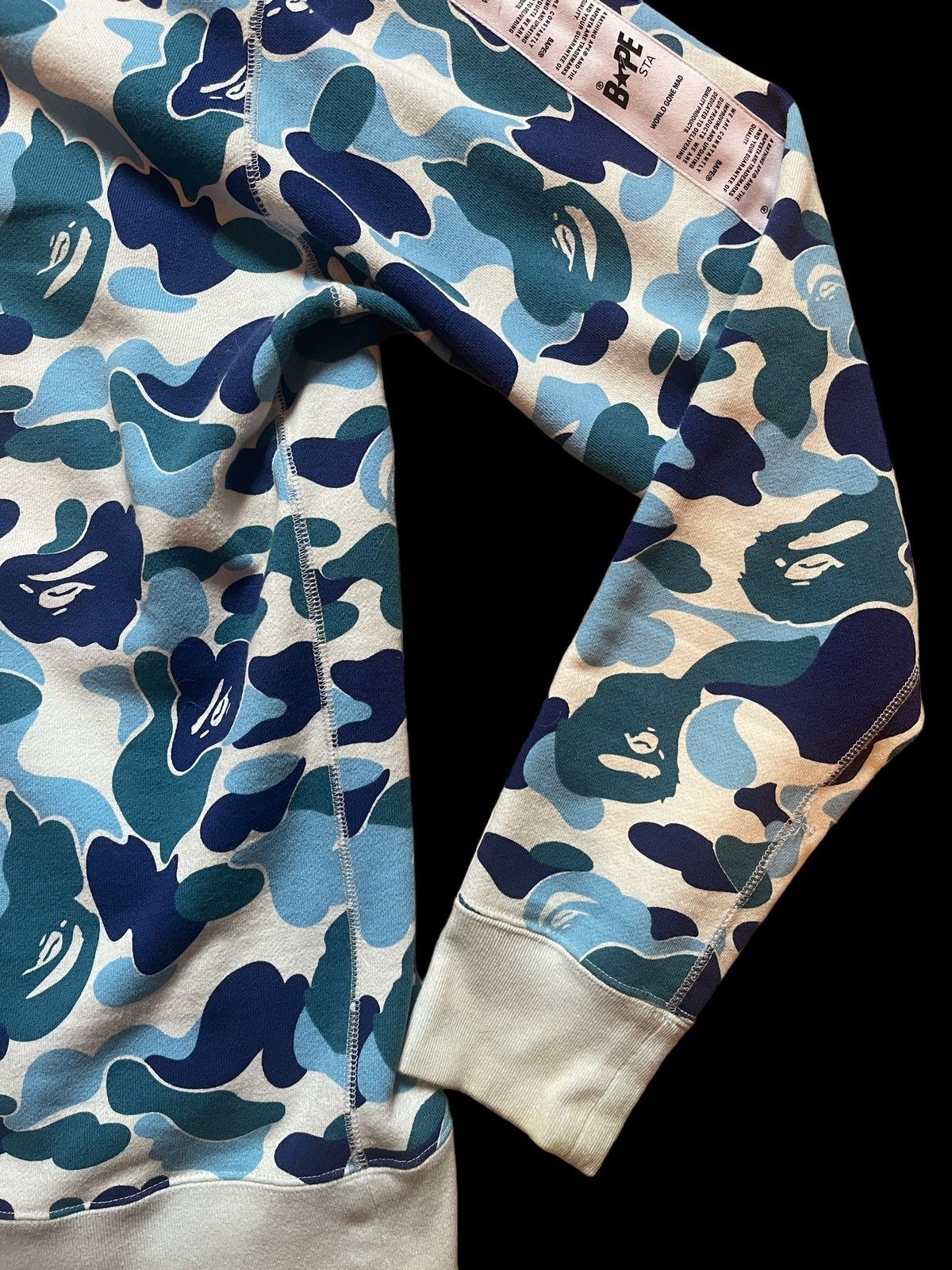 Bape ABC Camo Bapesta Tape Full Zip Hoodie Size US XL / EU 56 / 4 - 3 Thumbnail