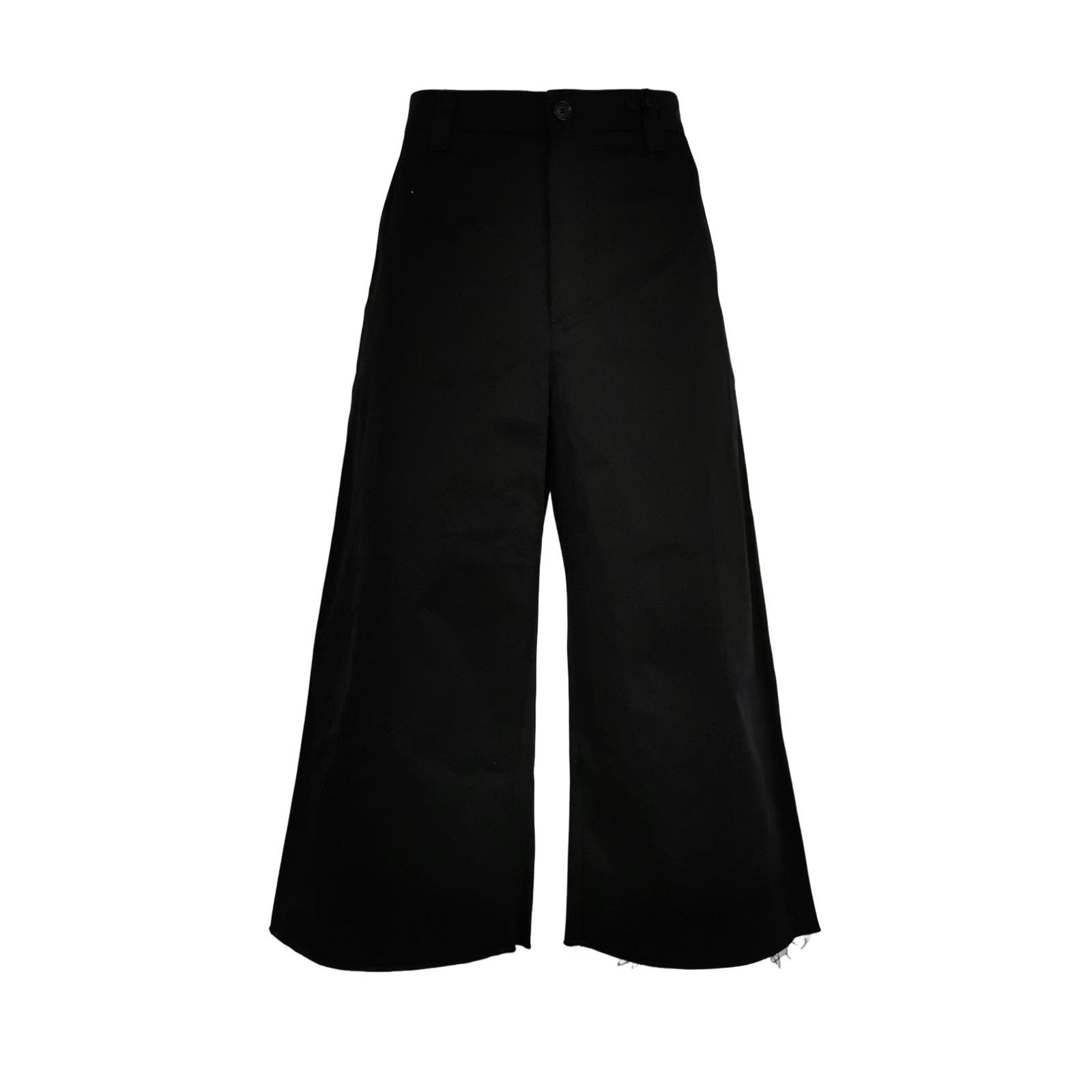 Versace Versace Cotton Wide-Leg Cropped Pants Size 50 Size US 34 / EU 50 - 1 Thumbnail