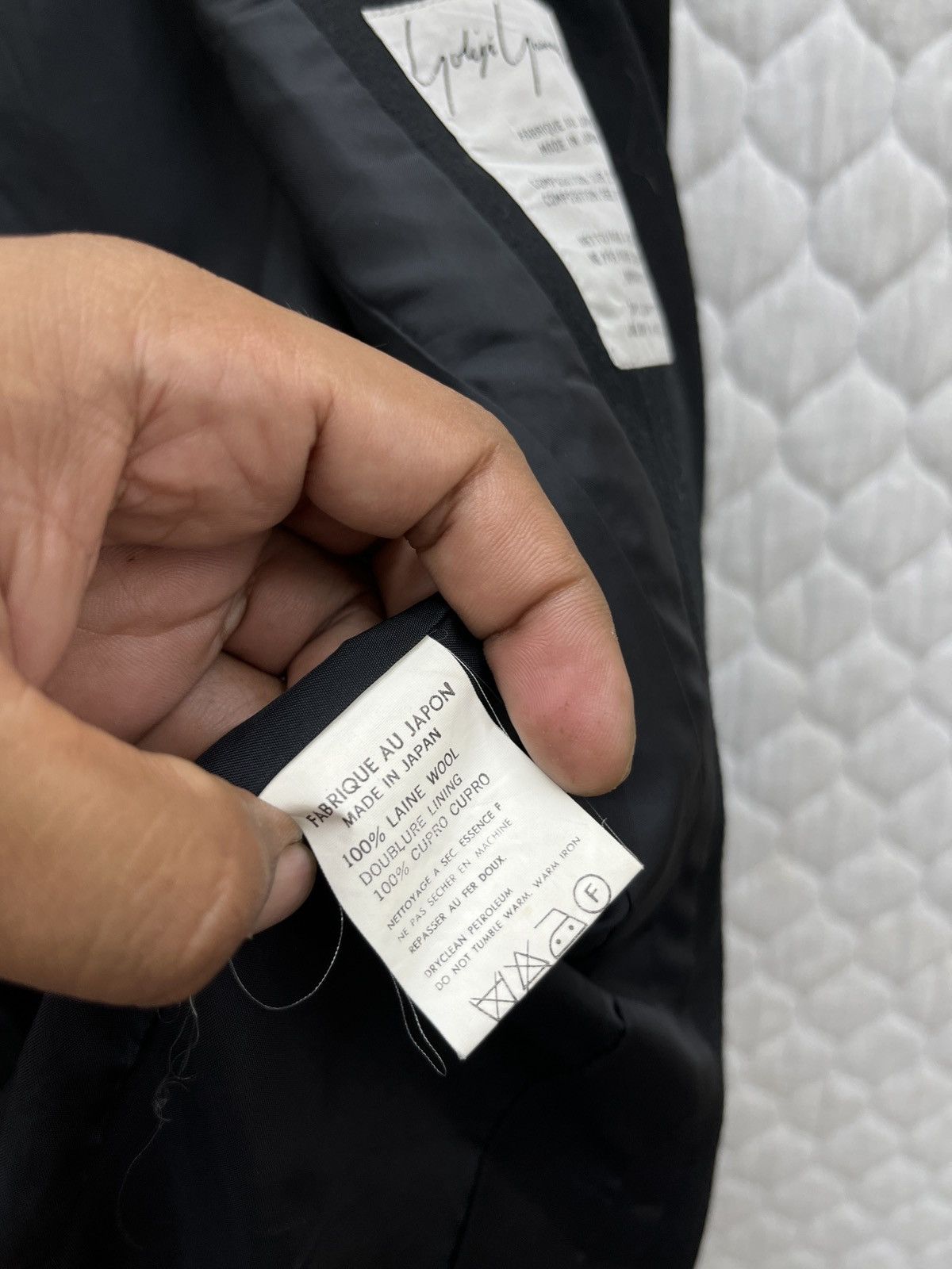 Yohji Yamamoto 🔥🔥🔥ARCHIVE YOHJI YAMAMOTO BACK PLEATED JACKET Size S / US 4 / IT 40 - 12 Thumbnail