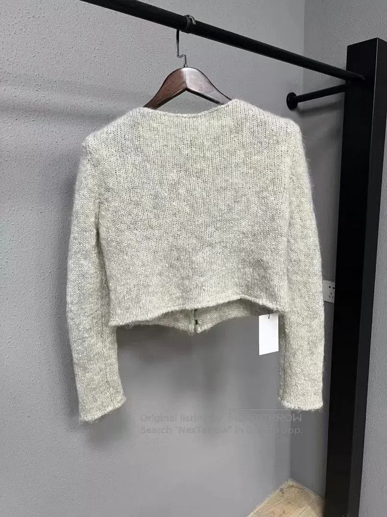 Chrome Hearts Chrome Hearts Gray Cashmere Cardigan. Size S / US 4 / IT 40 - 2 Thumbnail