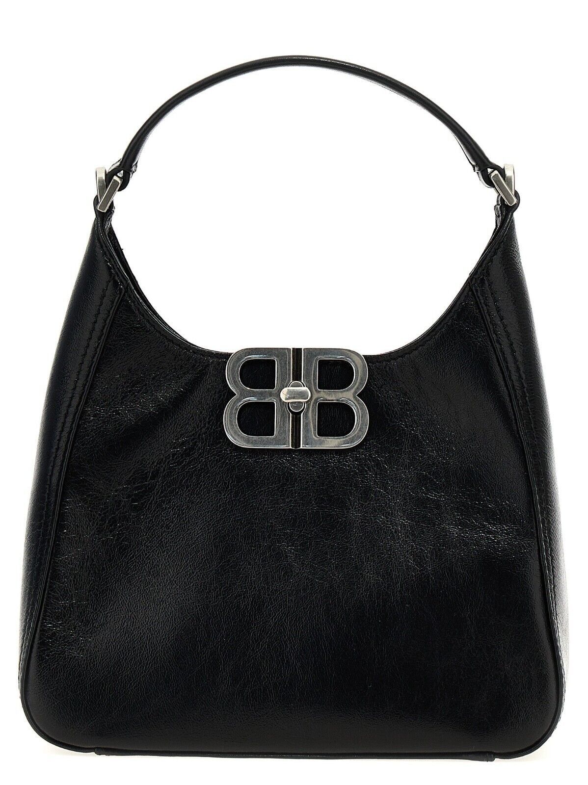Balenciaga BALENCIAGA BB Soft Small Black Leather Top Handle Size ONE SIZE - 1 Thumbnail