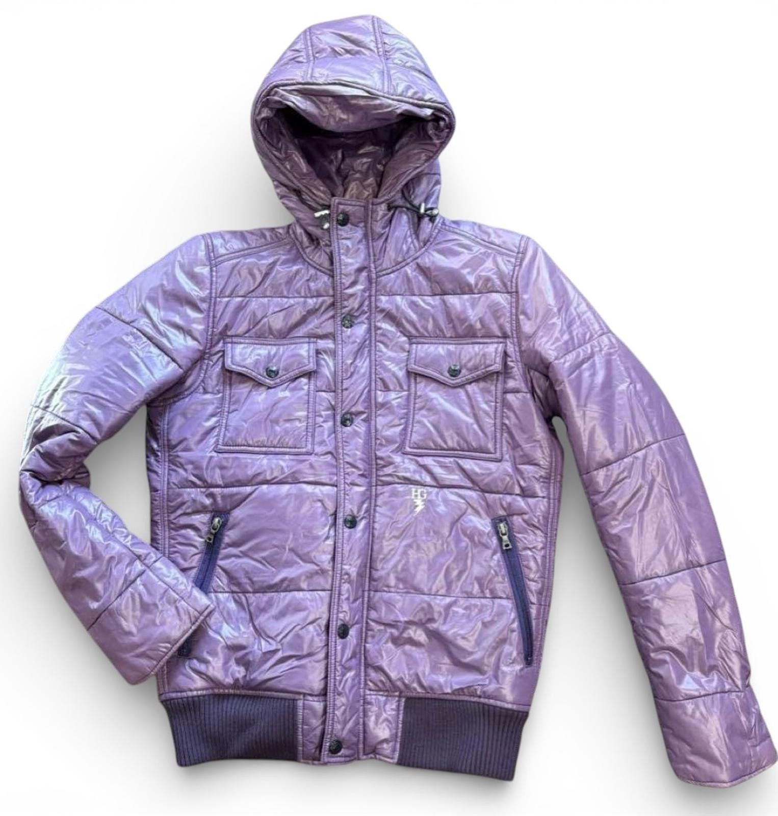 Hysteric Glamour Hysteric Glamour - Purple Quilted Hooded Jacket Size M / US 6-8 / IT 42-44 - 3 Thumbnail